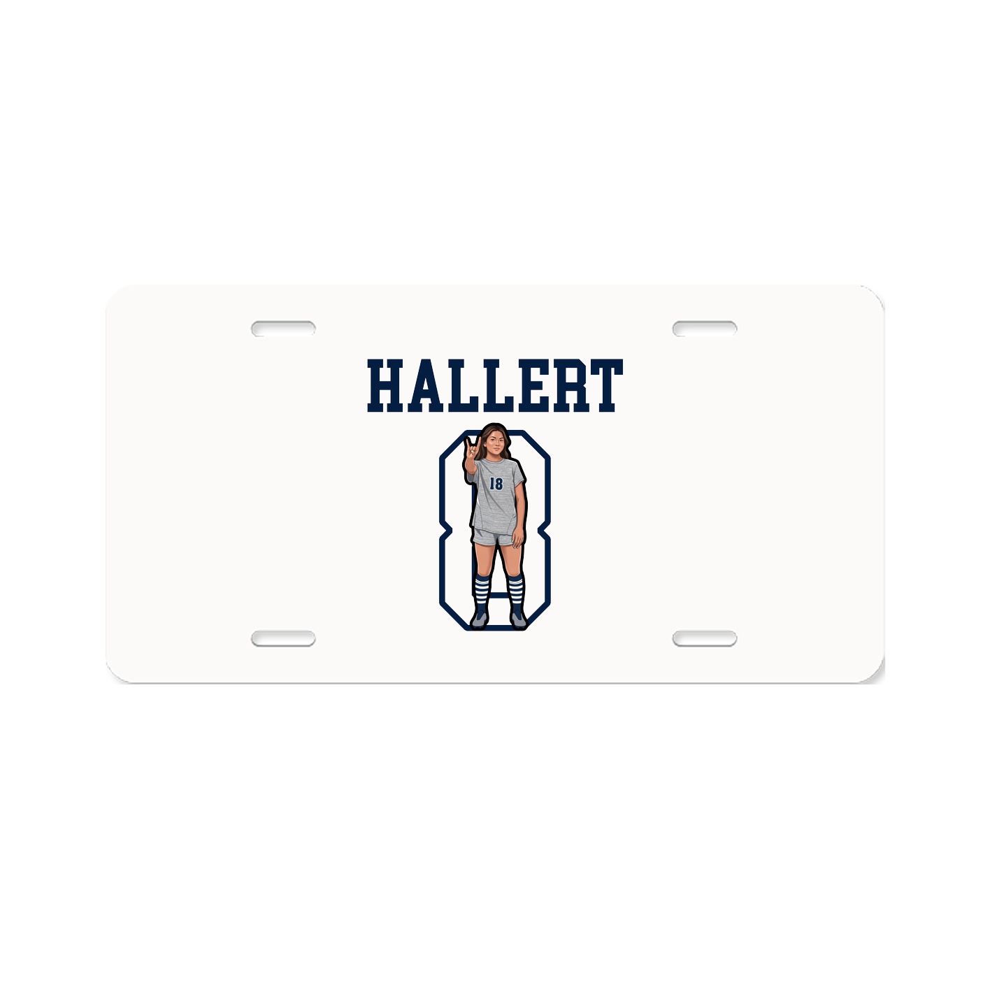 License Plate — Shirsey in Classic