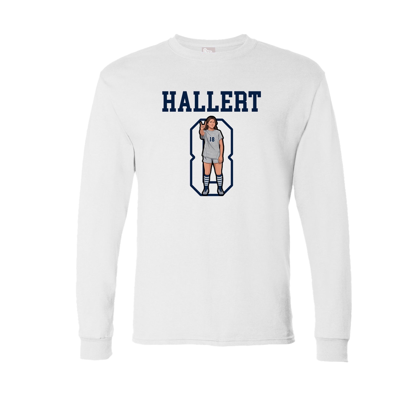 Long Sleeve Tee — Shirsey in White