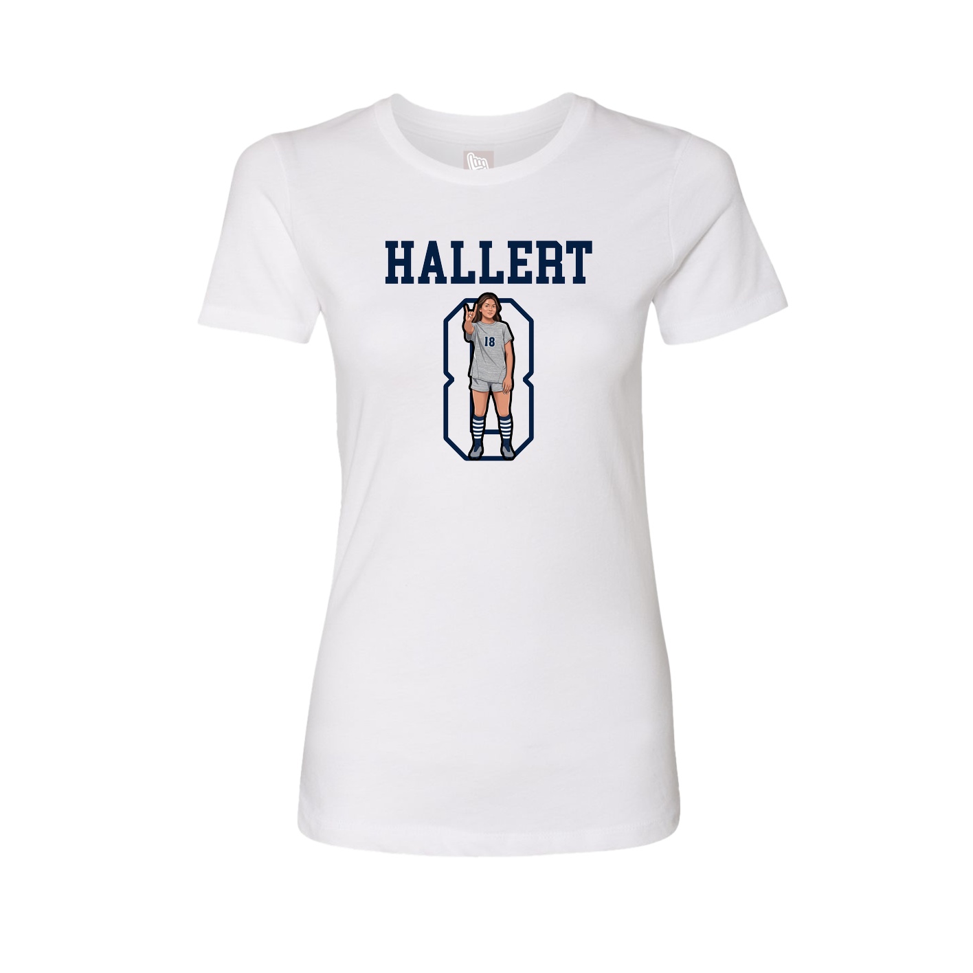 Fitted Women's Tee — Shirsey in White
