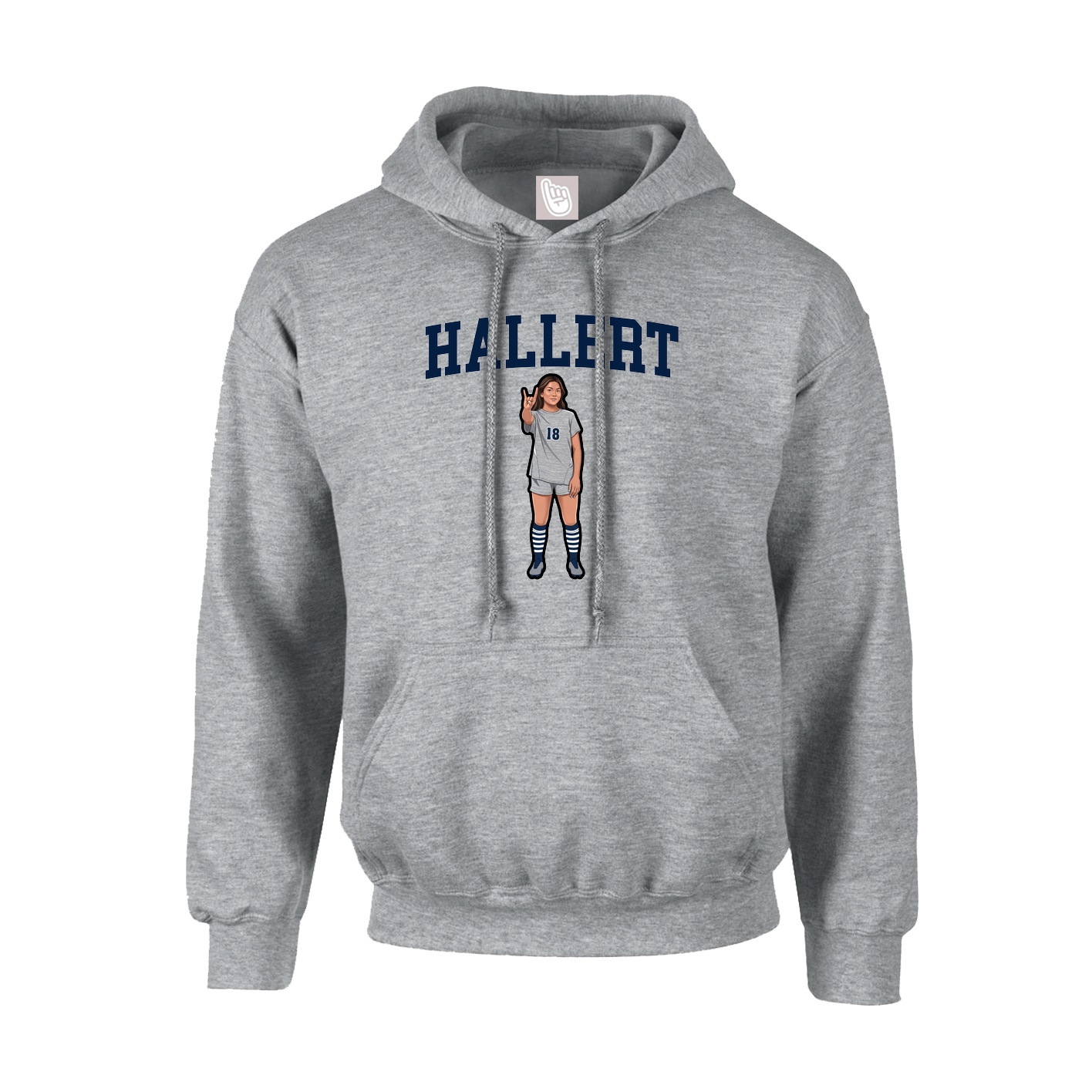 Youth Hoodie — Shirsey in Grey