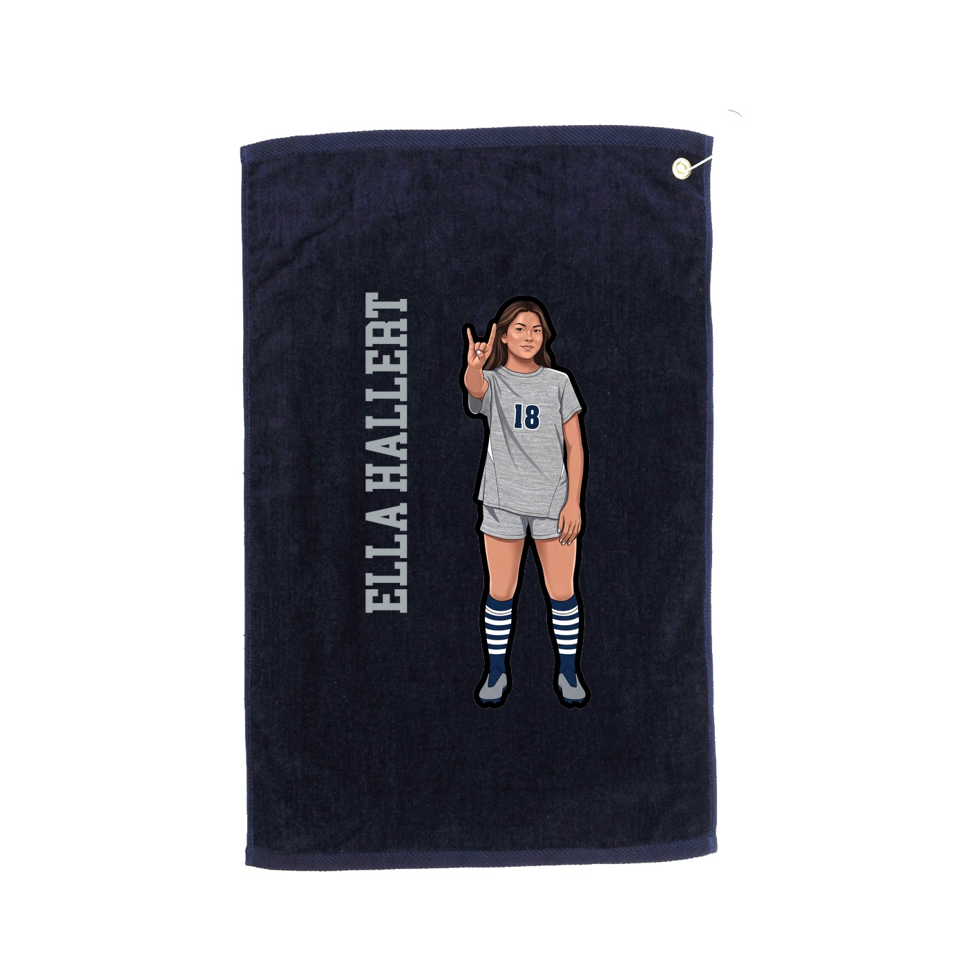 Terry Velour Golf Towel