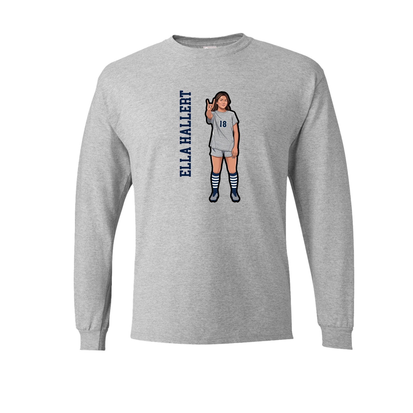 NIL Club Long Sleeve Tee