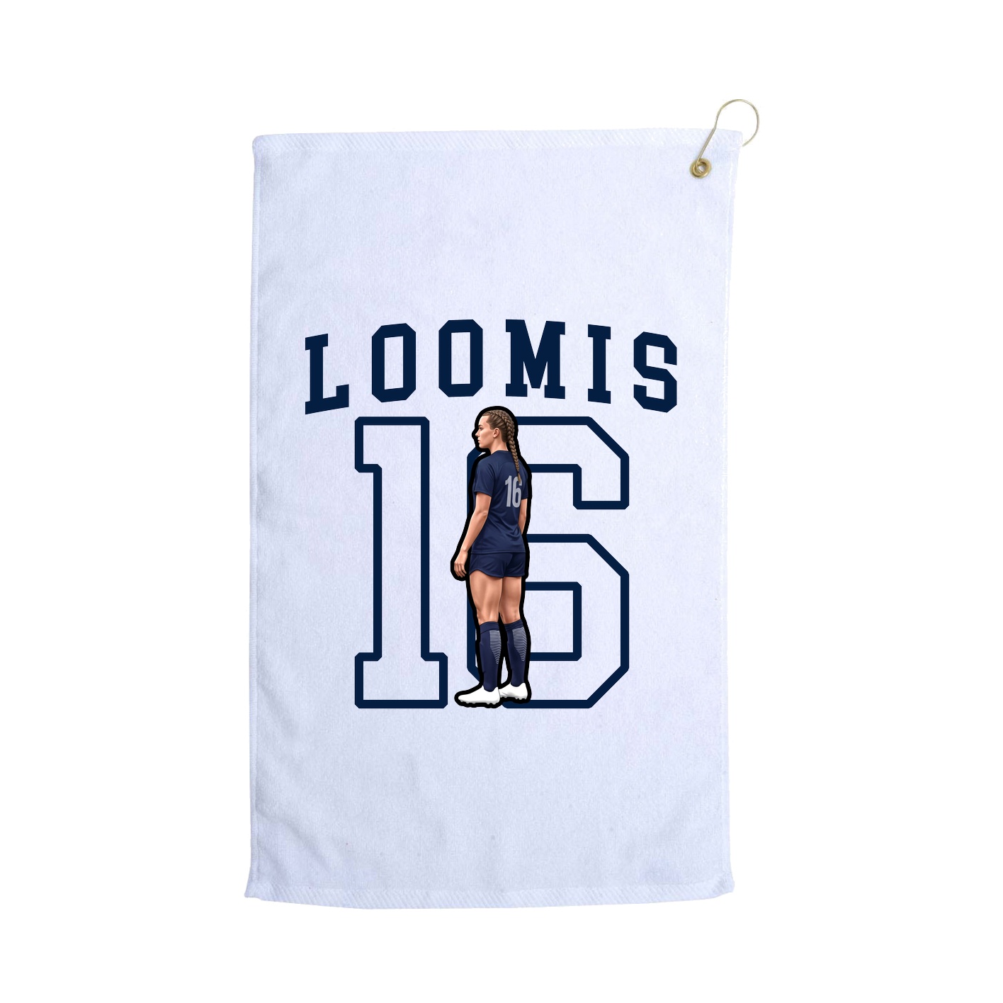 Golf Towel — Shirsey in White