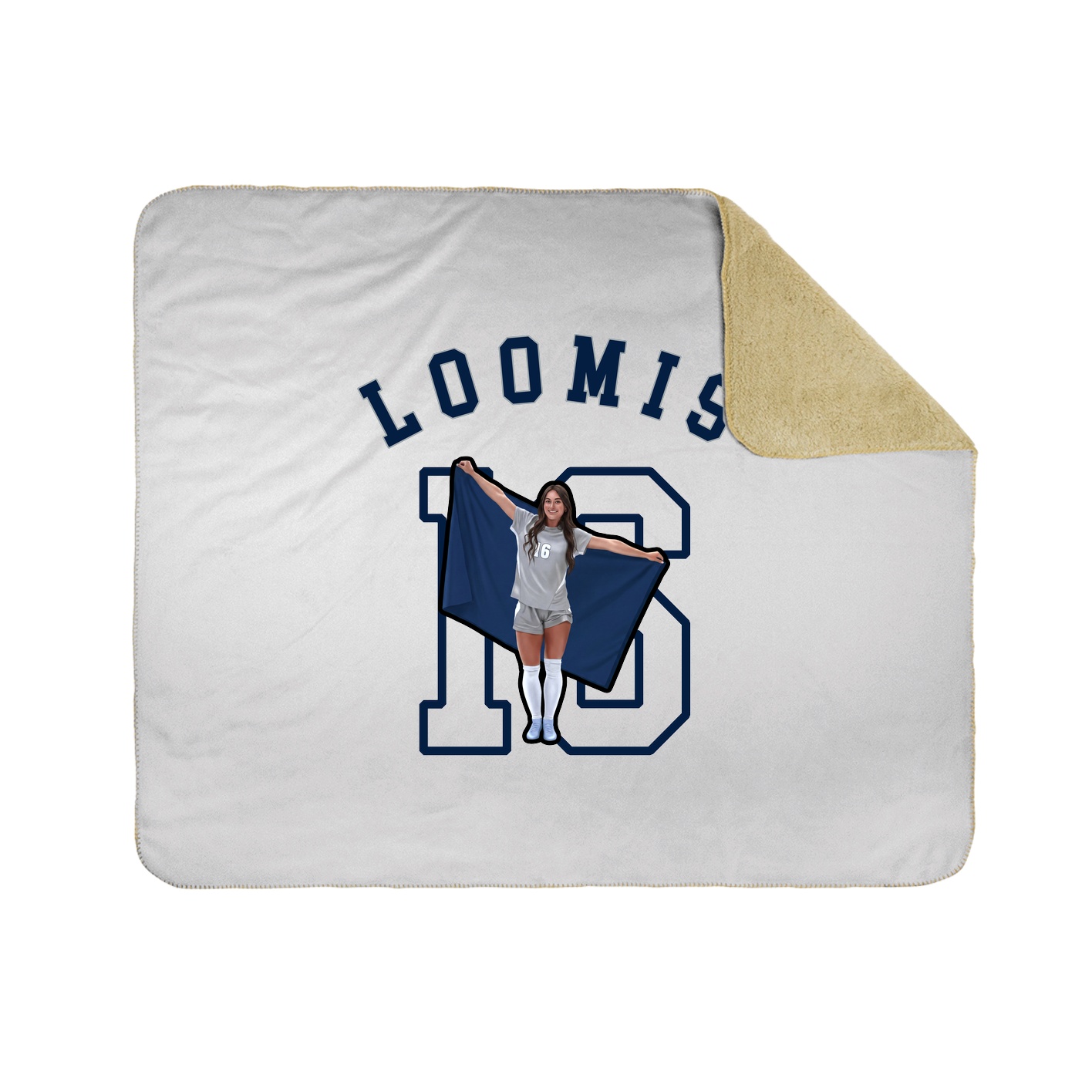 Throw Blanket — Shirsey Arch in White
