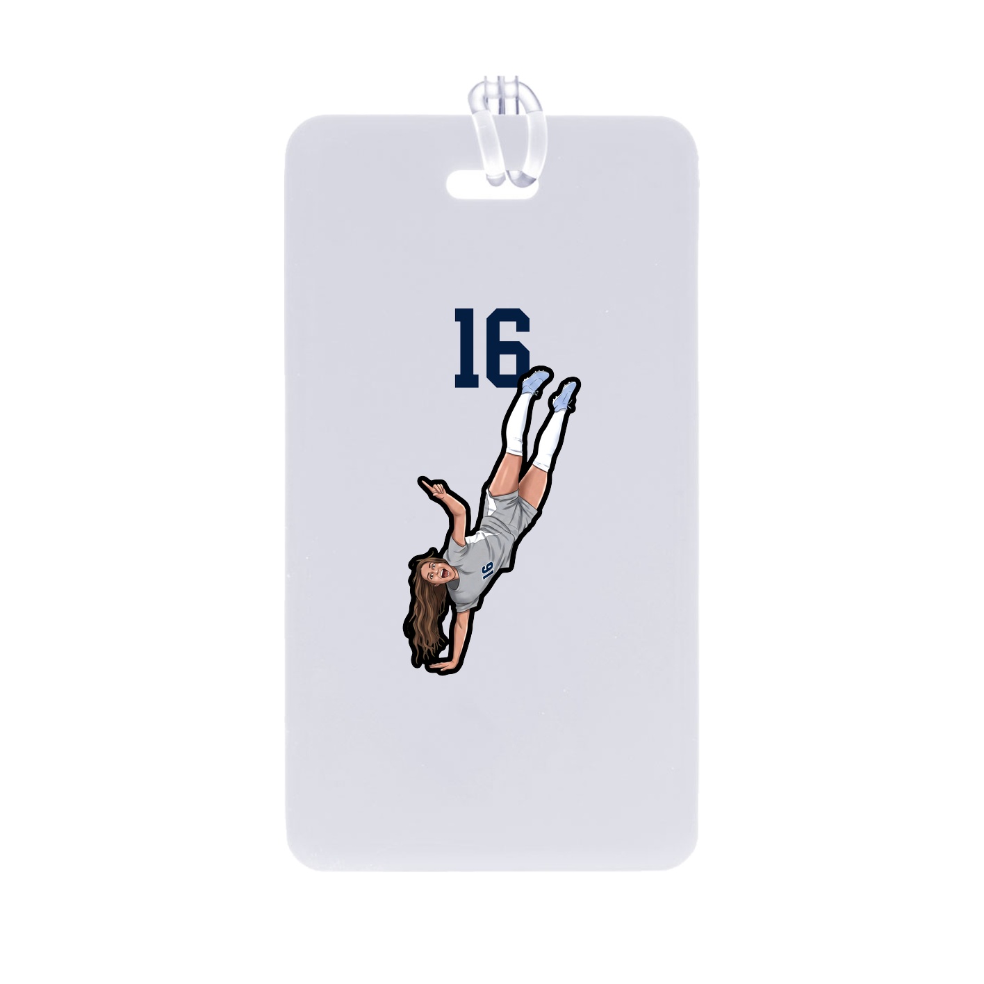 Bag Tag — Number Top in Classic