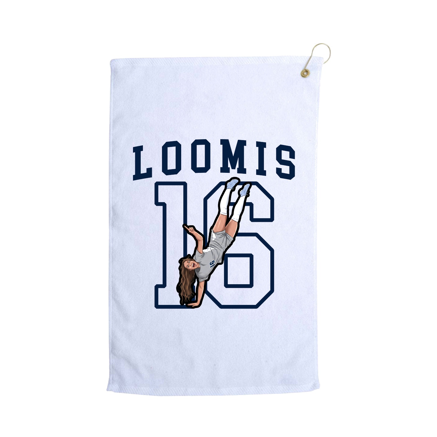 Golf Towel — Shirsey in White