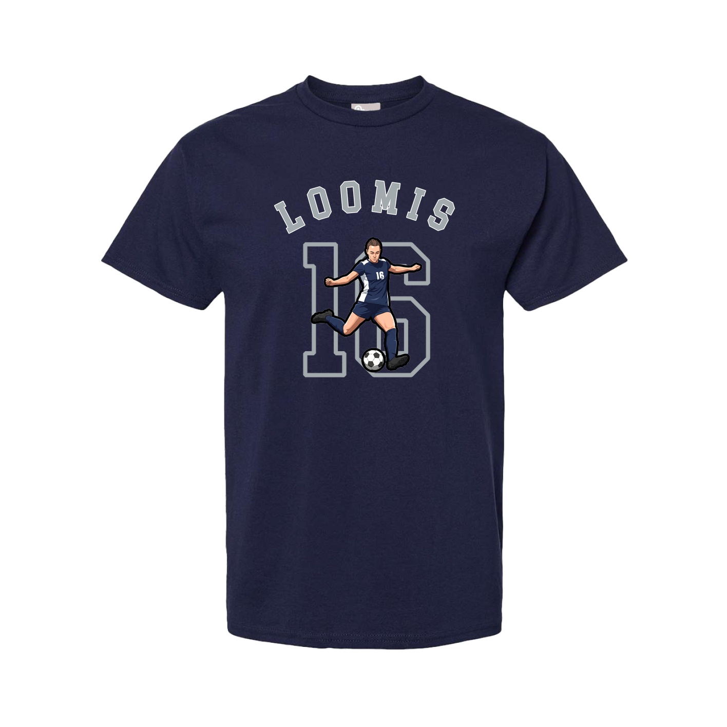 Youth Tee — Shirsey Arch in Navy