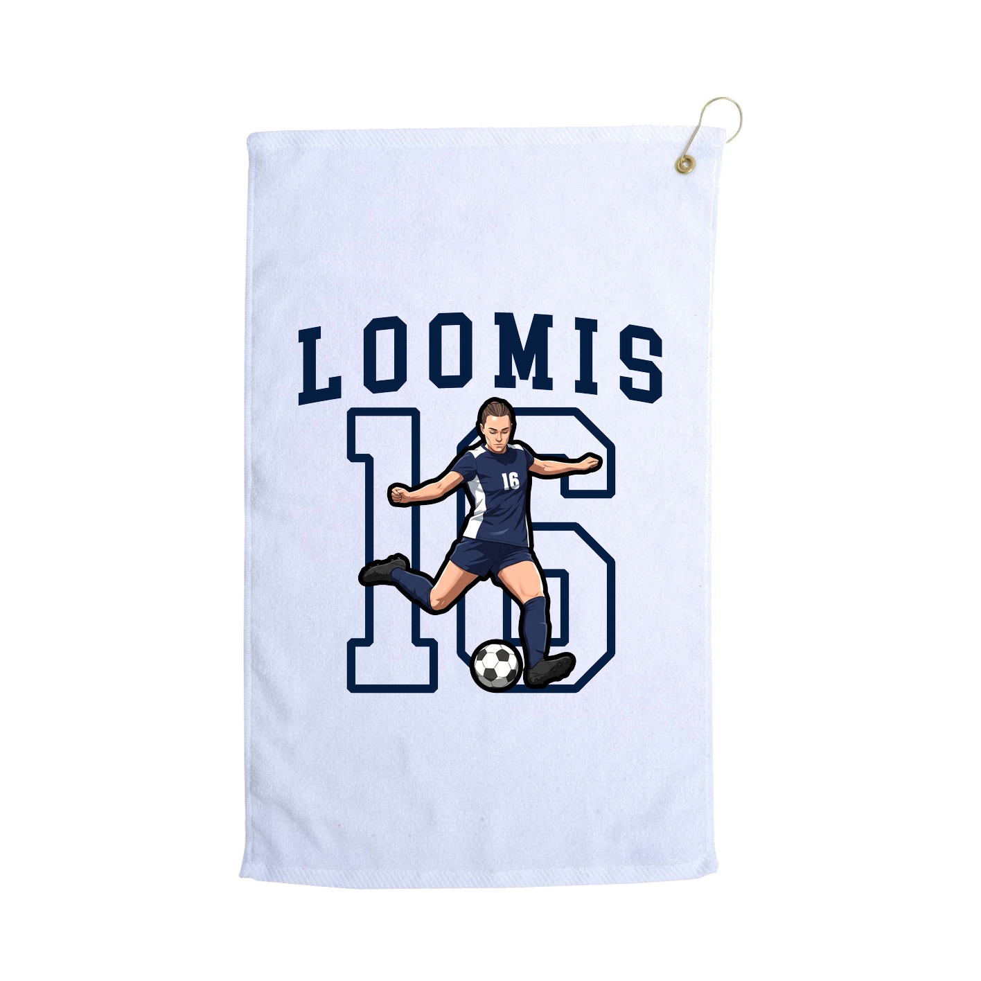 Golf Towel — Shirsey in White
