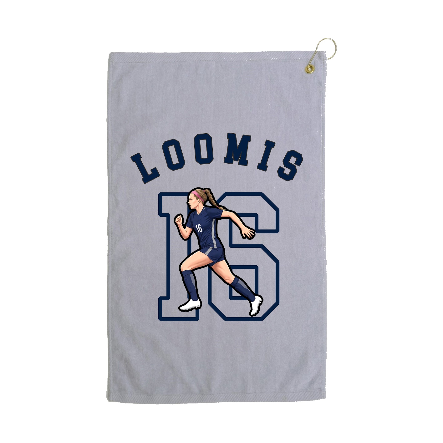 Golf Towel — Shirsey Arch in Grey