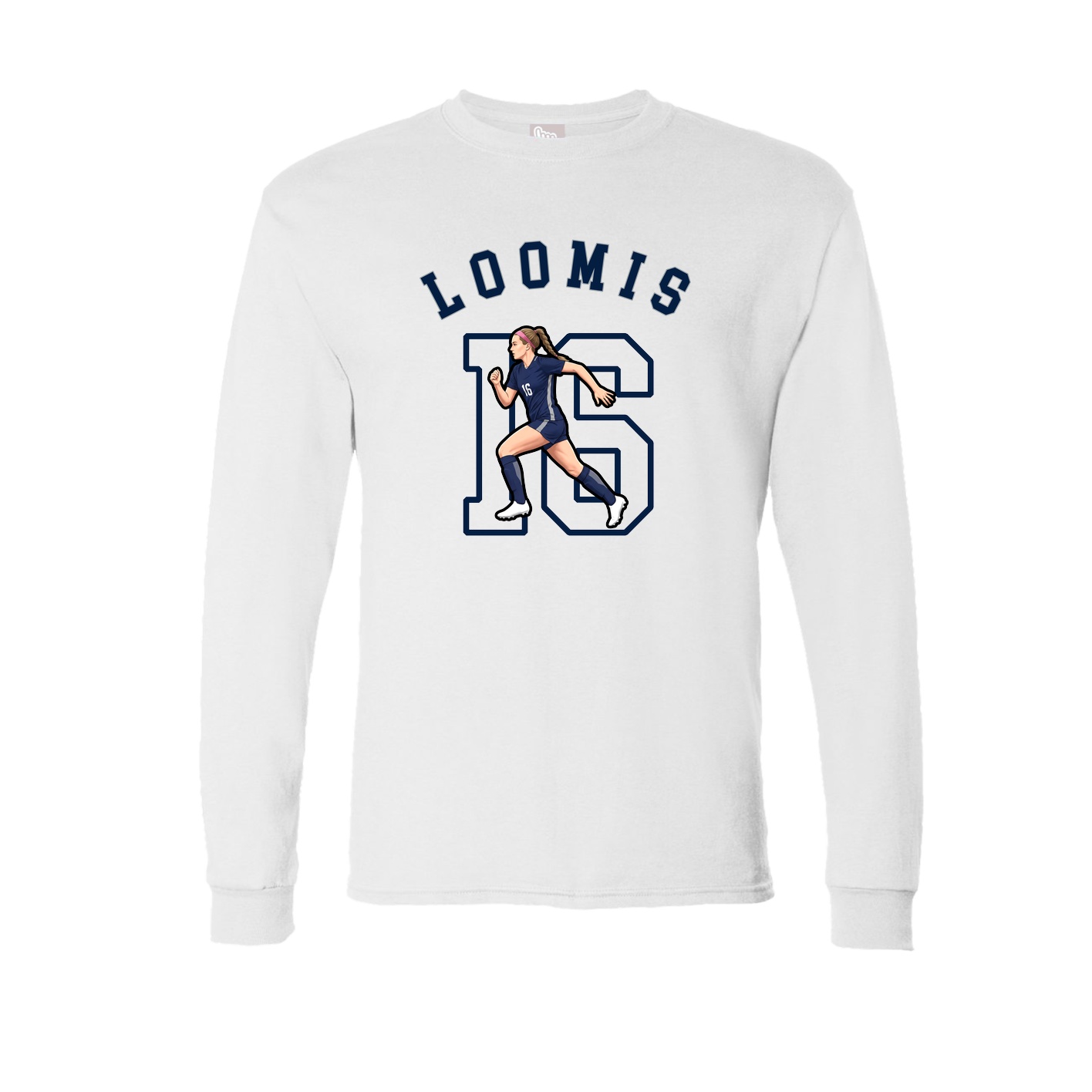 Long Sleeve Tee — Shirsey Arch in White