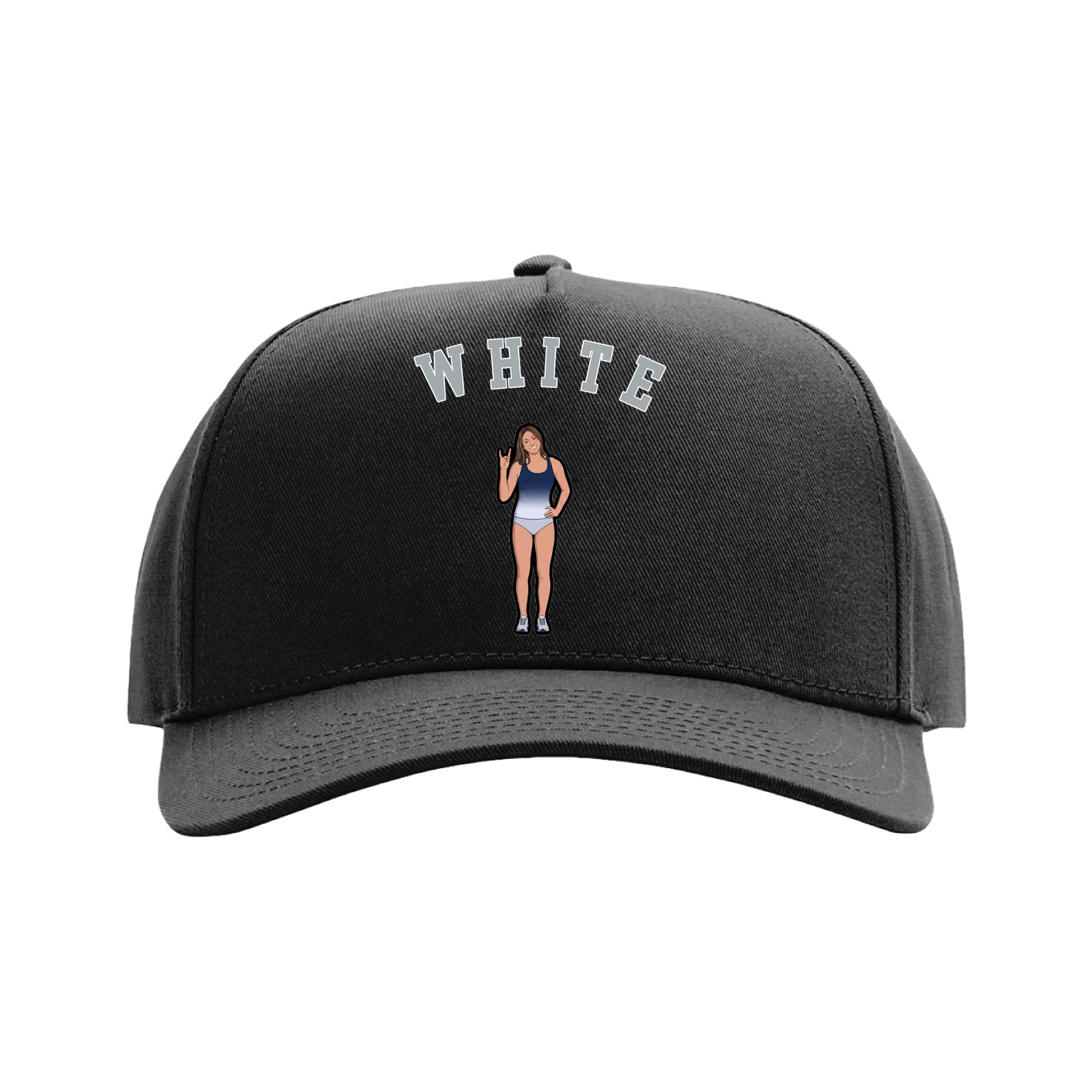 Full Fabric Five-Panel Champ Cap