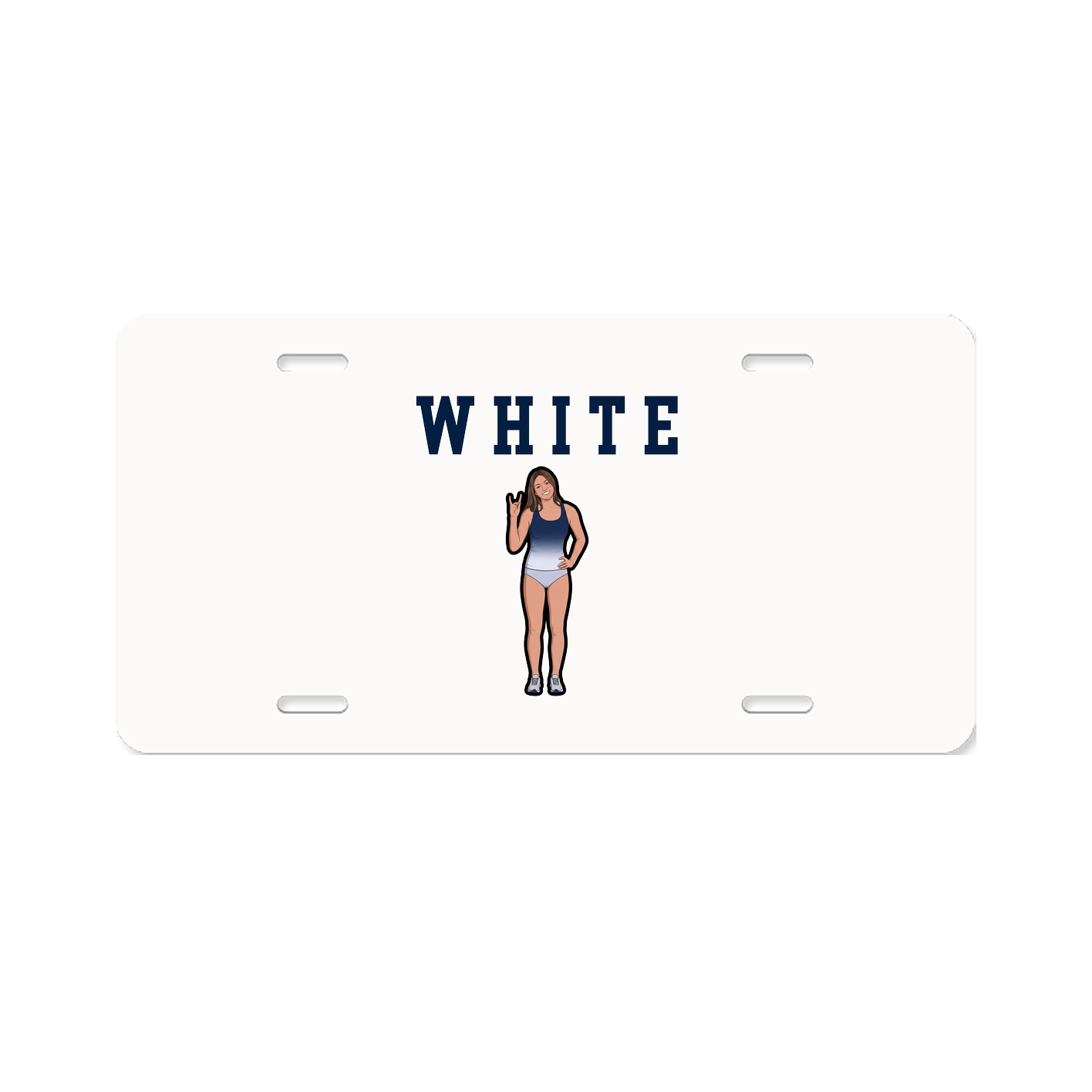 License Plate — Shirsey in Classic