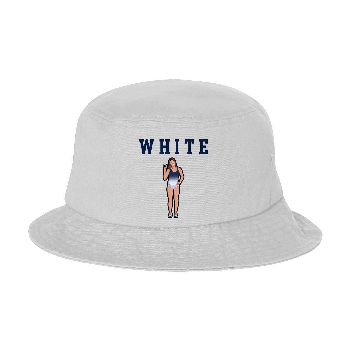 Bucket Cap — Shirsey in White