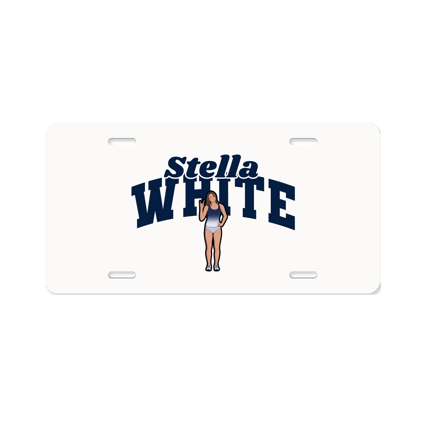 License Plate — Signature Arch in Classic