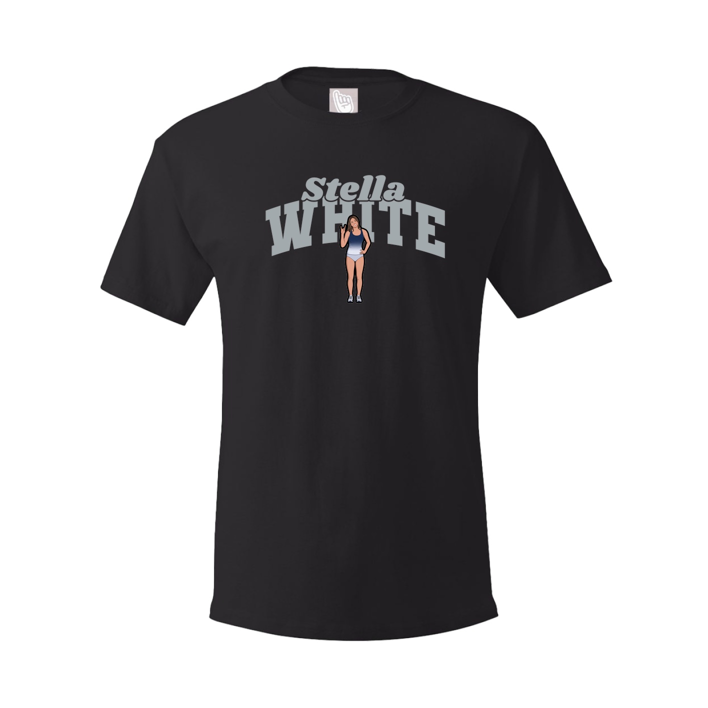 Tee — Signature Arch in Black