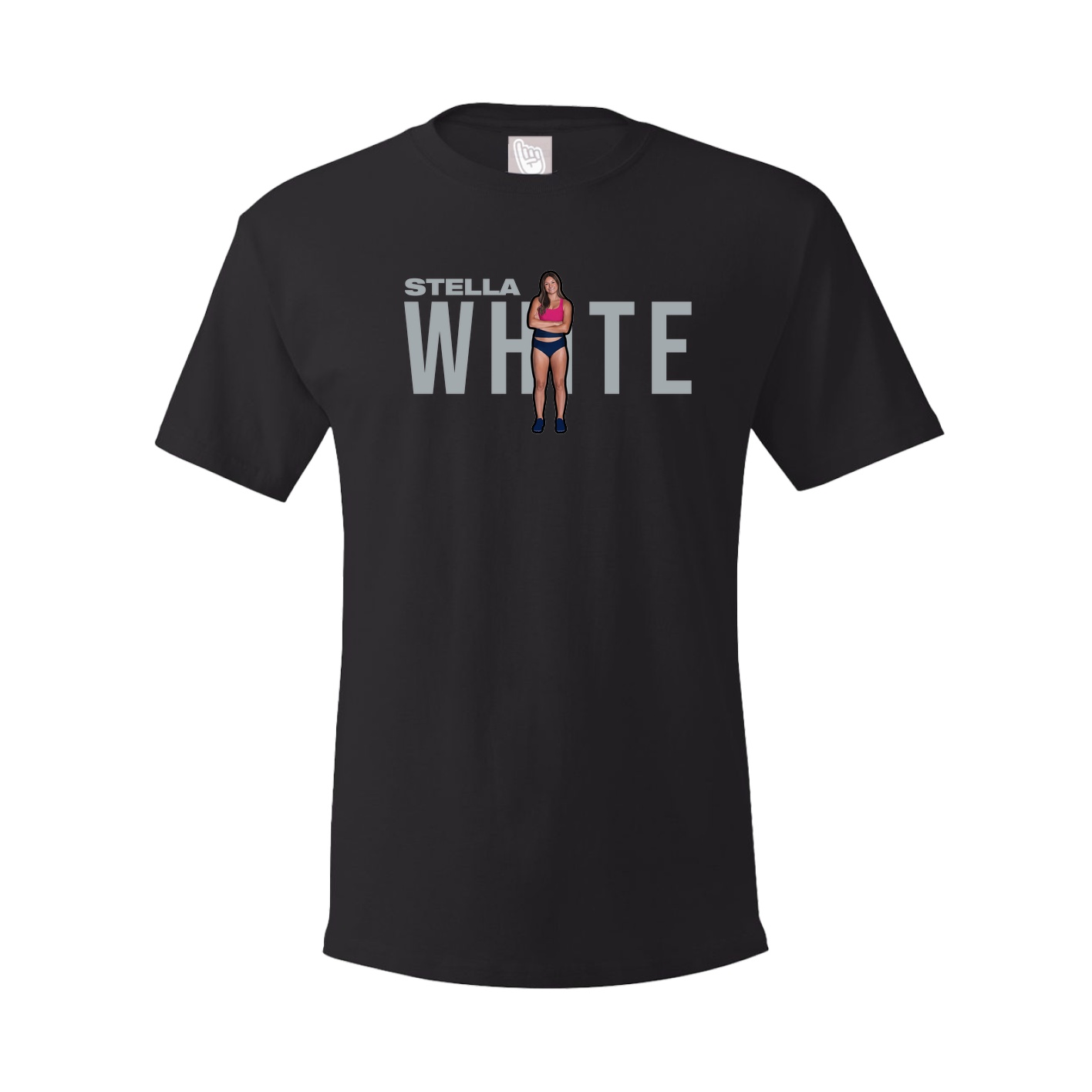 Youth Tee — Player Name in Black