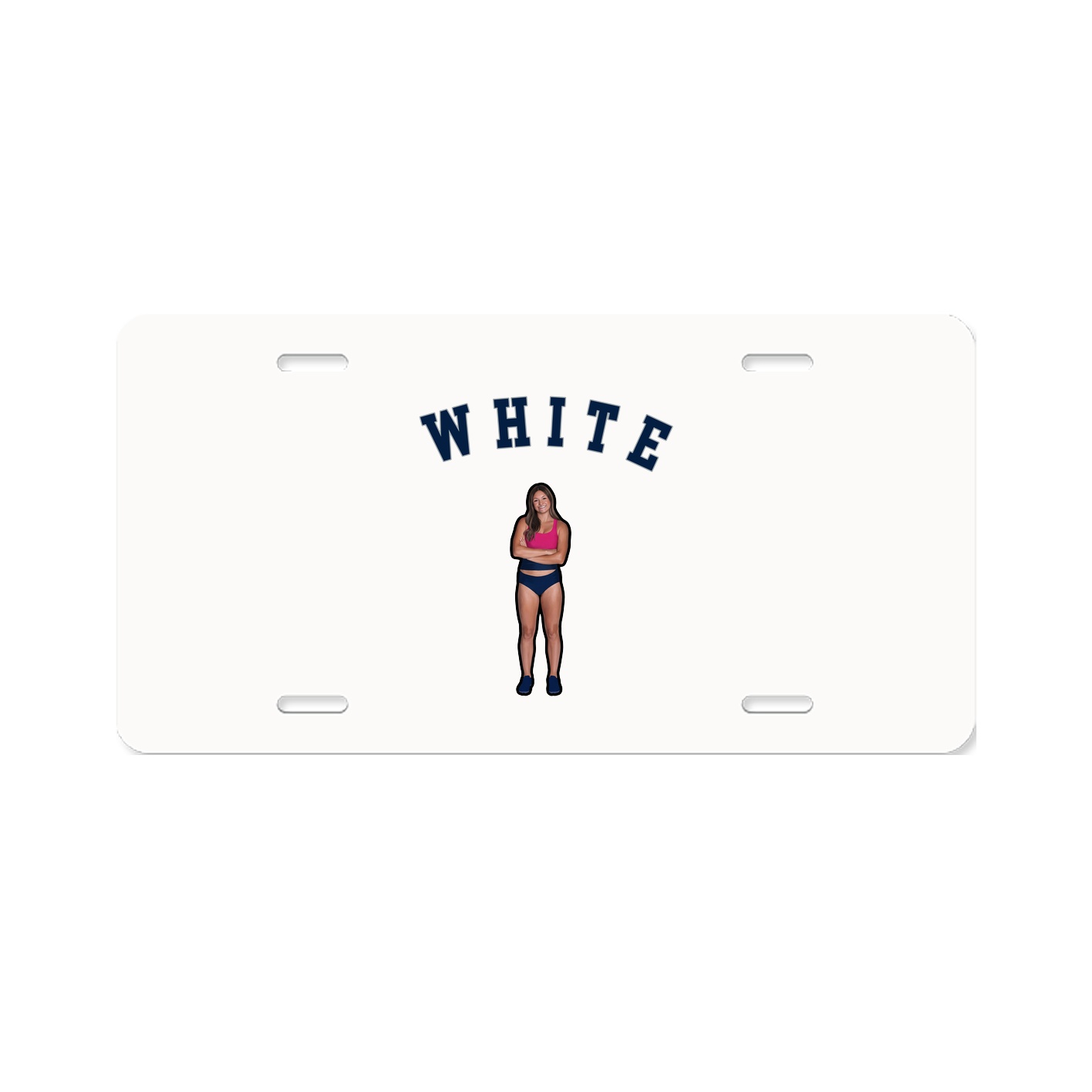 License Plate — Shirsey Arch in Classic