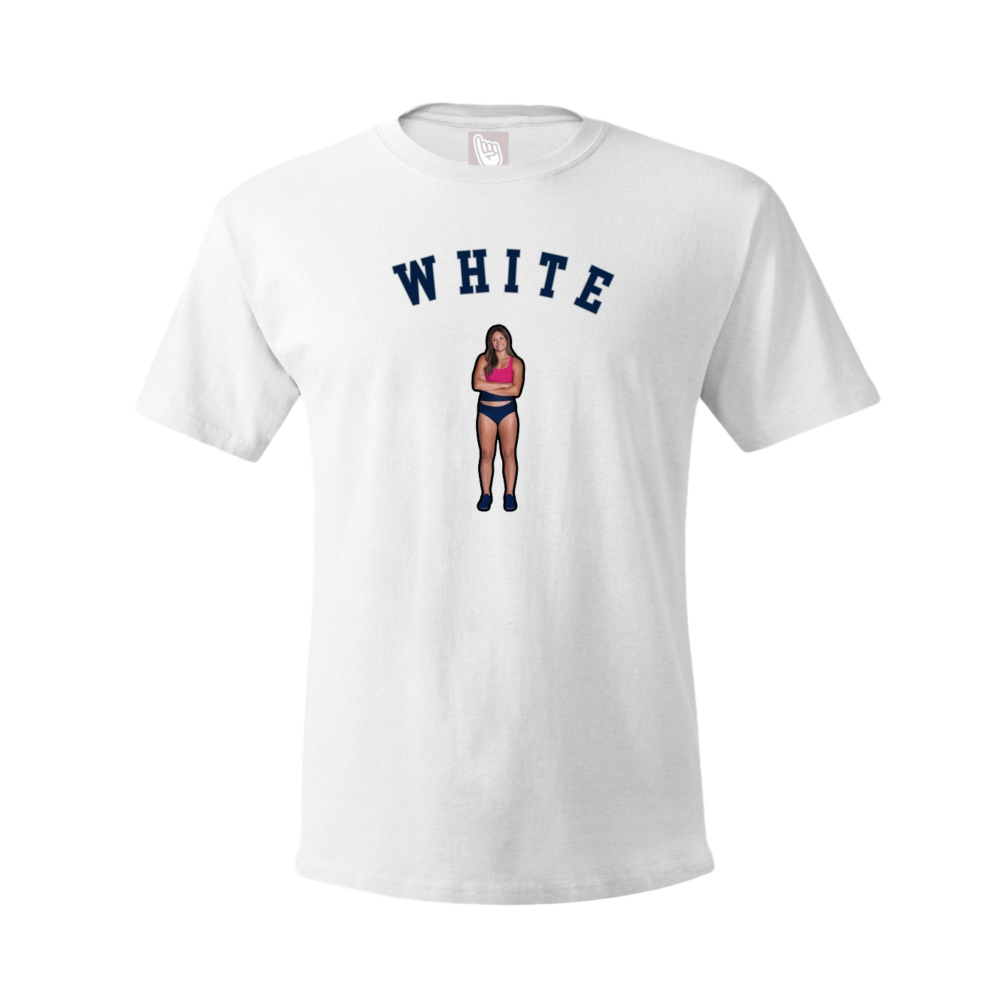 Tee — Shirsey Arch in White