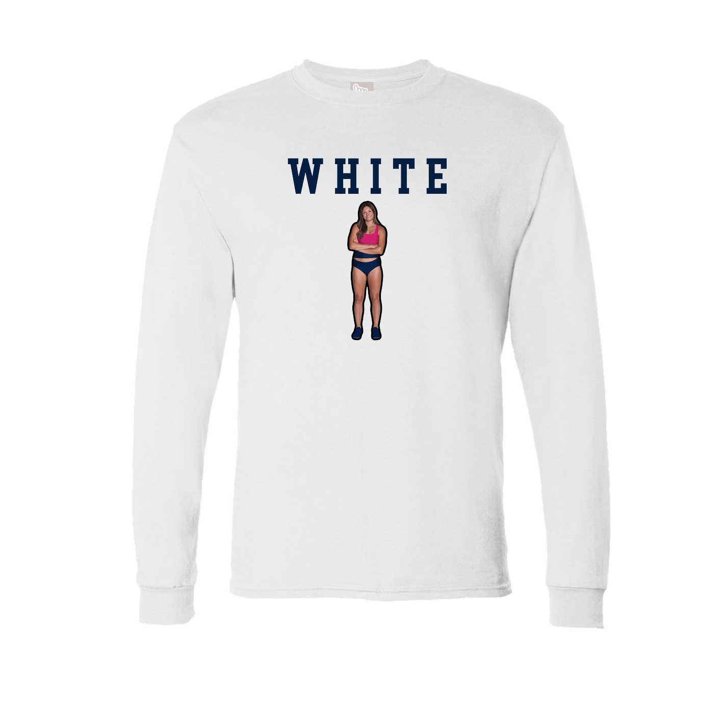 Long Sleeve Tee — Shirsey in White