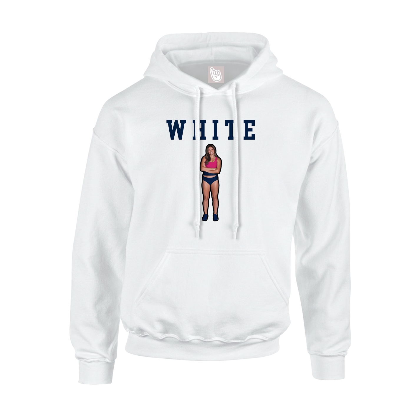 Youth Hoodie — Shirsey in White