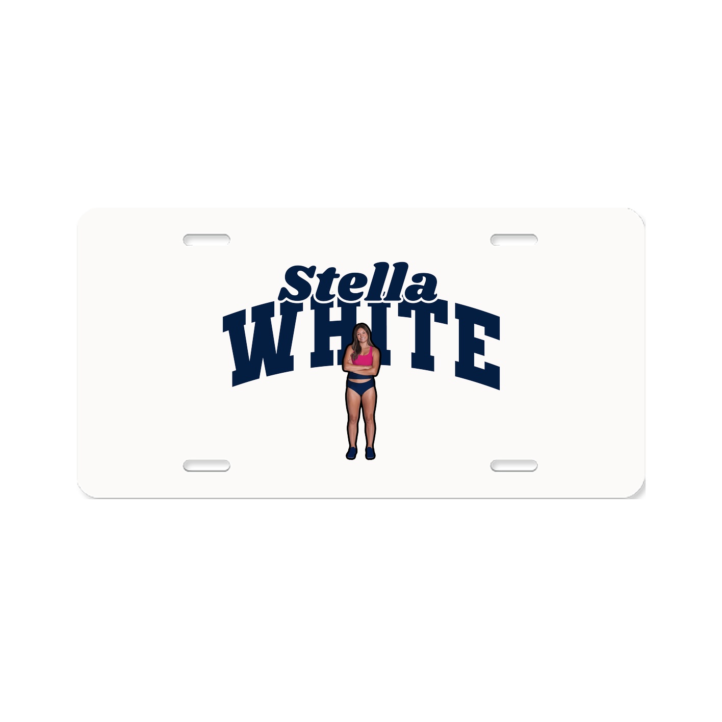 License Plate — Signature Arch in Classic
