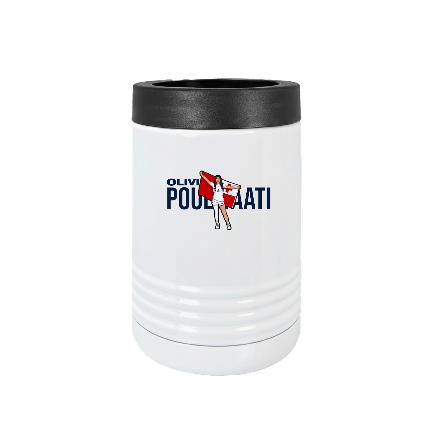Beverage Holder — Player Name in White
