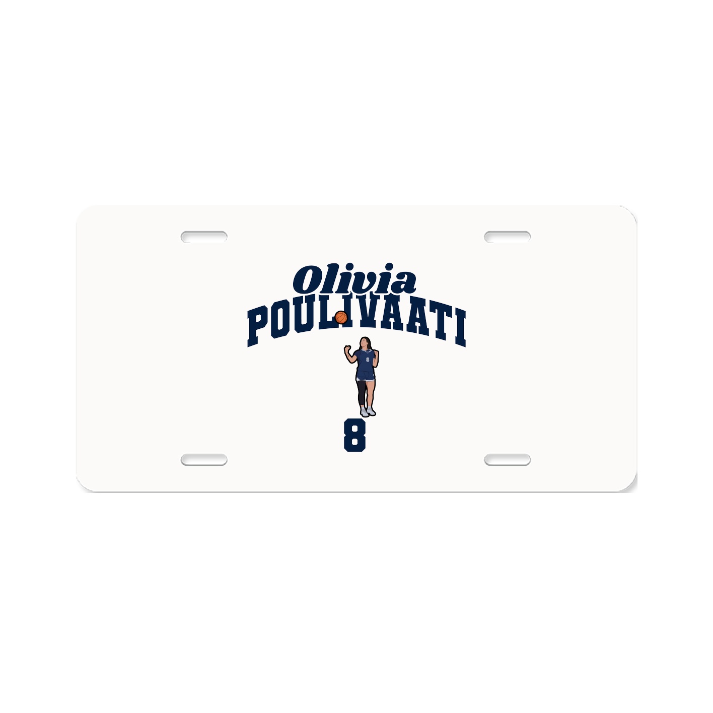 License Plate — Signature Arch in Classic