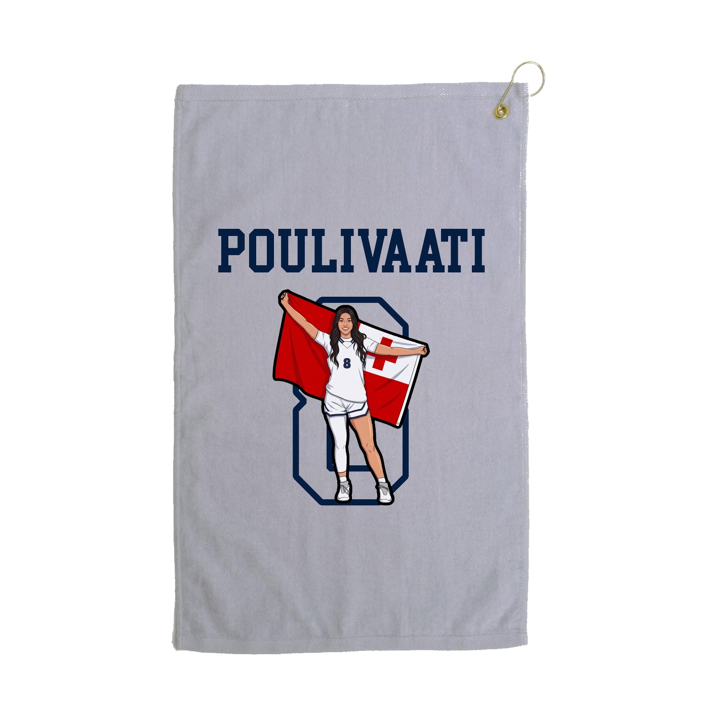 Golf Towel — Shirsey in Grey