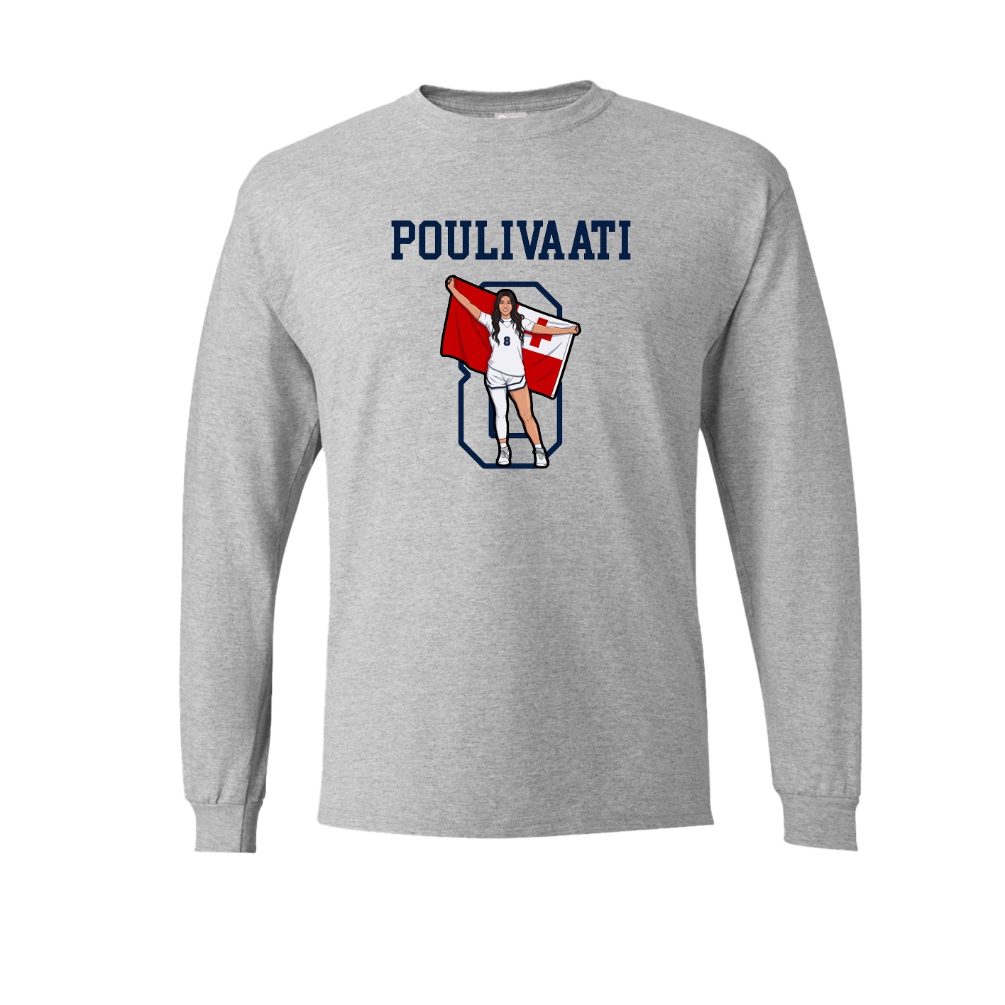 Long Sleeve Tee — Shirsey in Grey