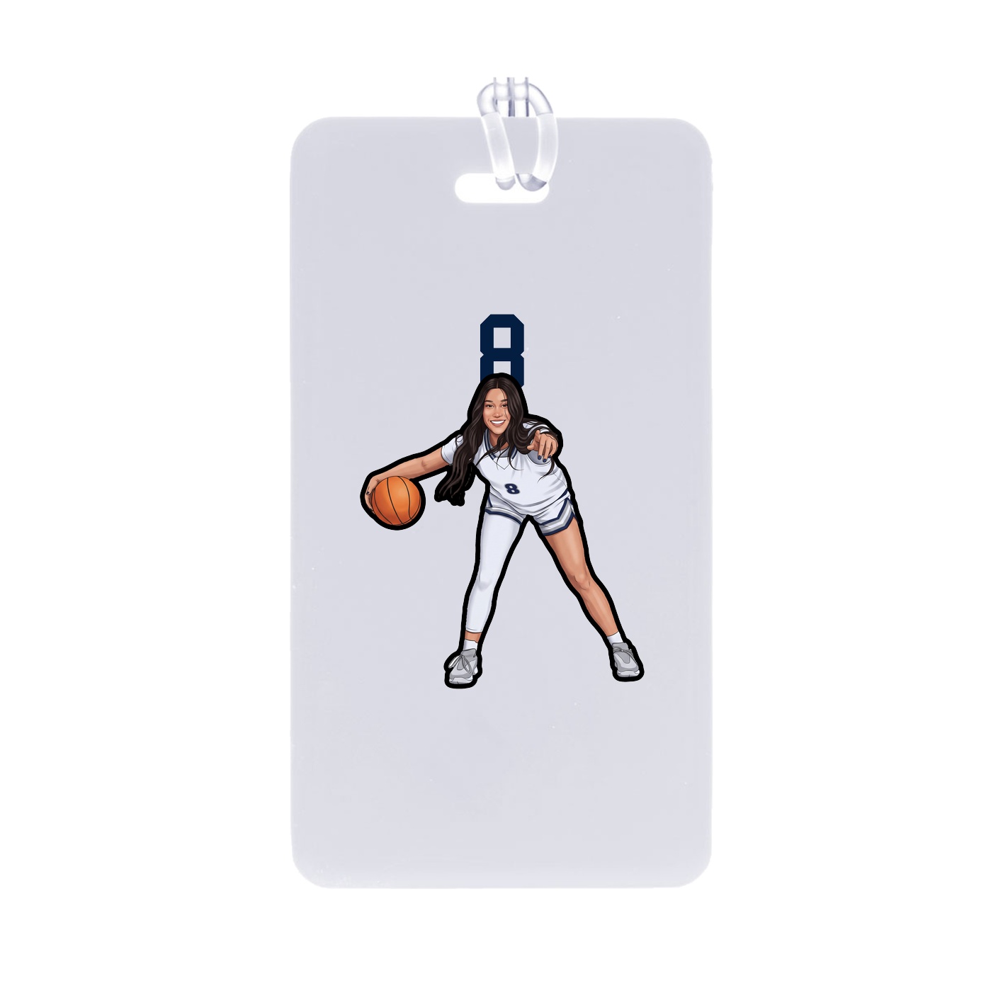 Bag Tag — Number Top in Classic