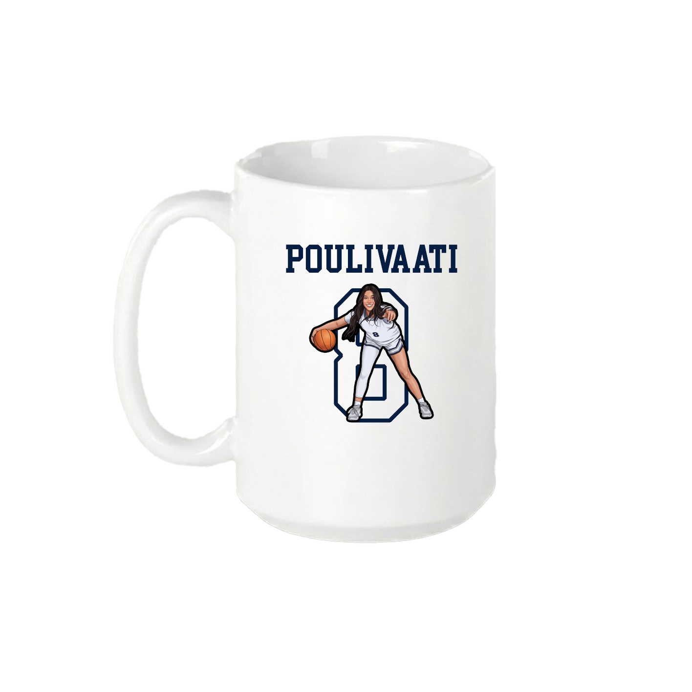 15oz Coffee Mug — Shirsey in White