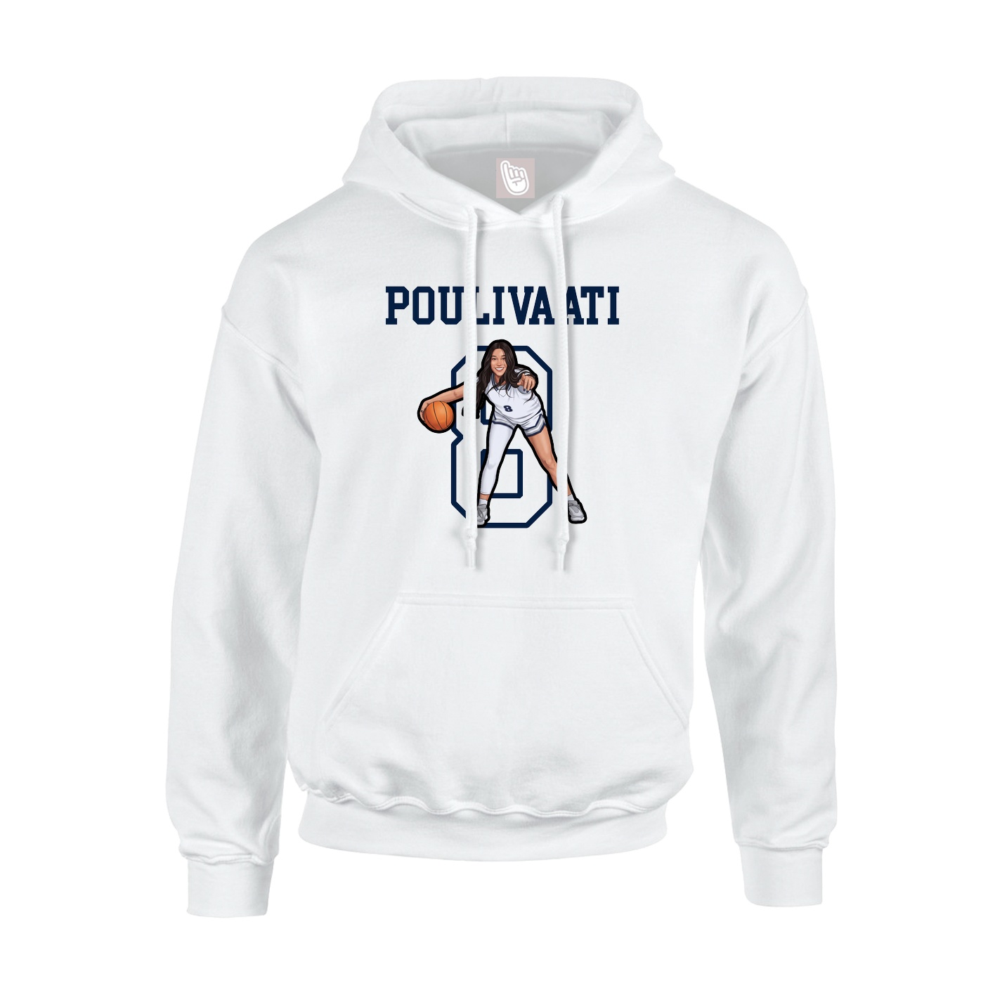 Youth Hoodie — Shirsey in White
