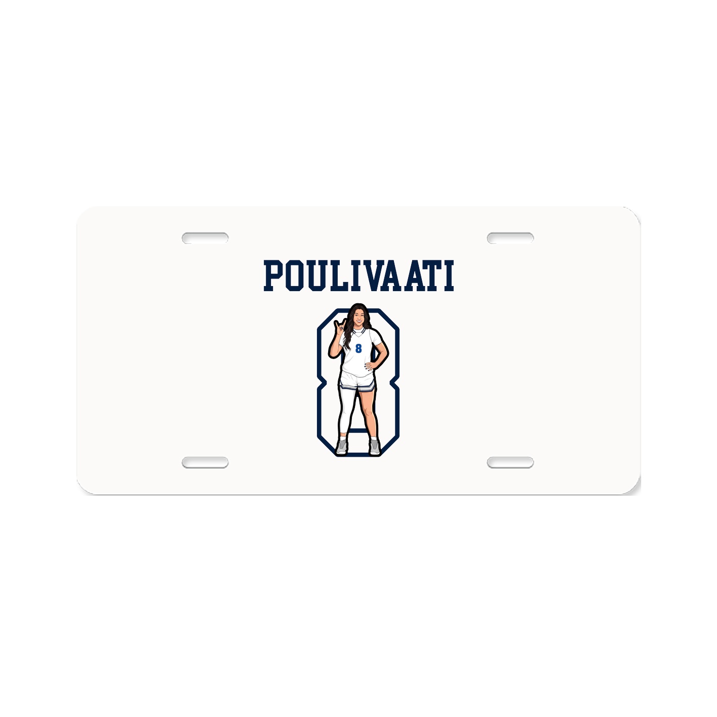 License Plate — Shirsey in Classic