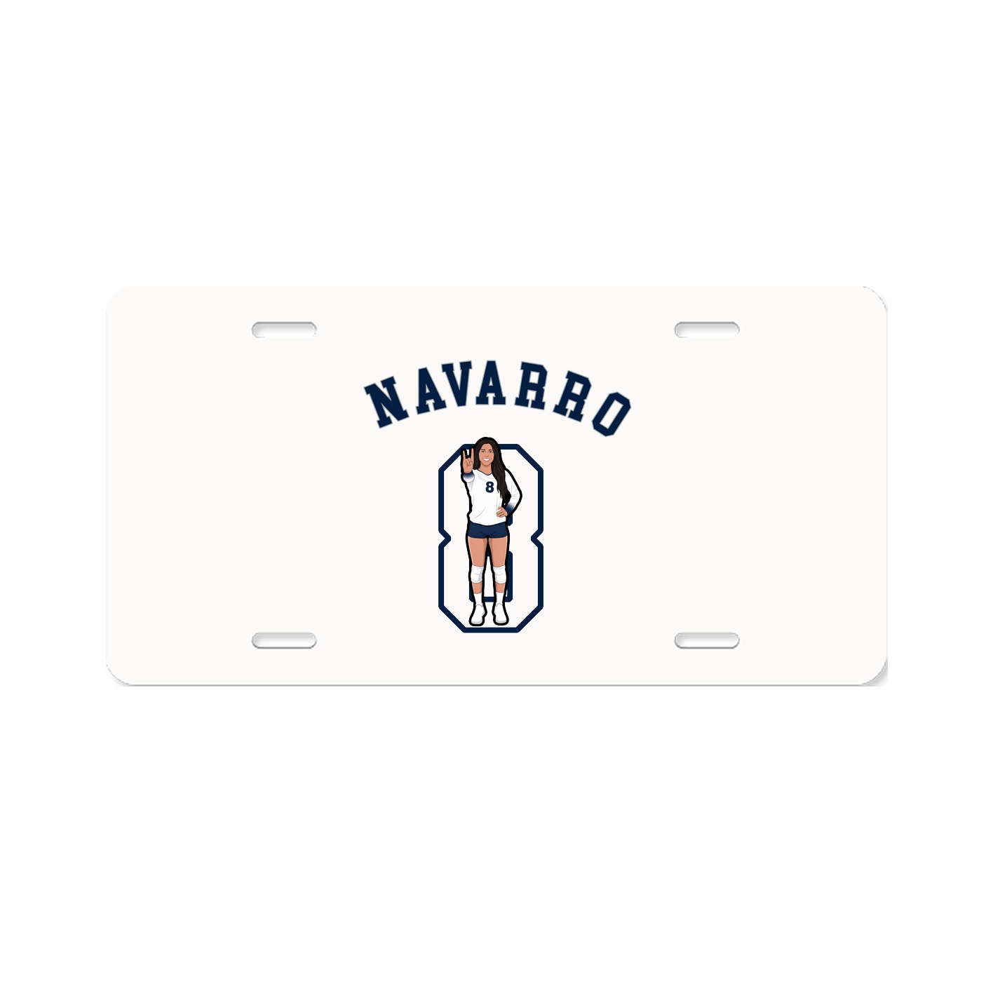 License Plate — Shirsey Arch in Classic