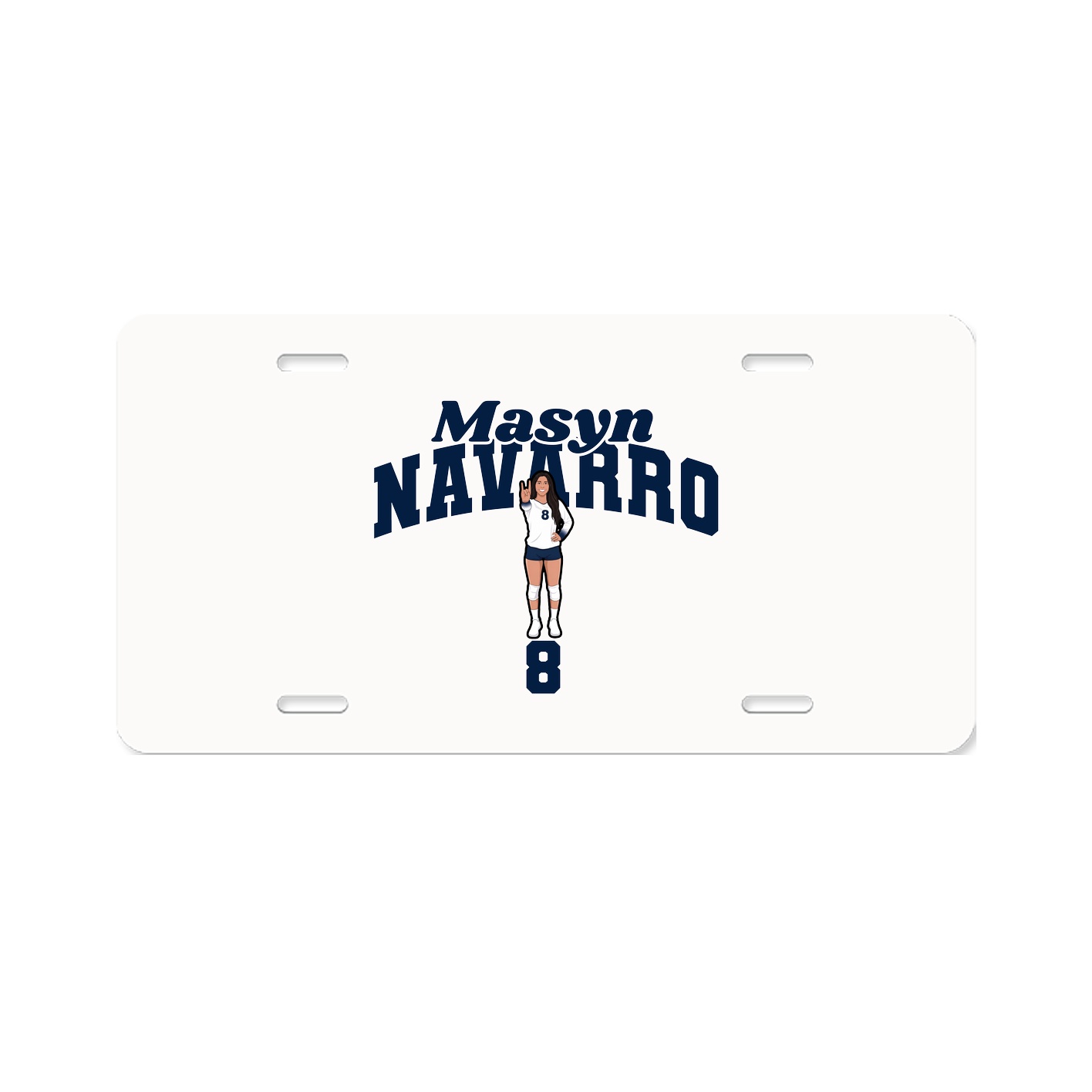 License Plate — Signature Arch in Classic