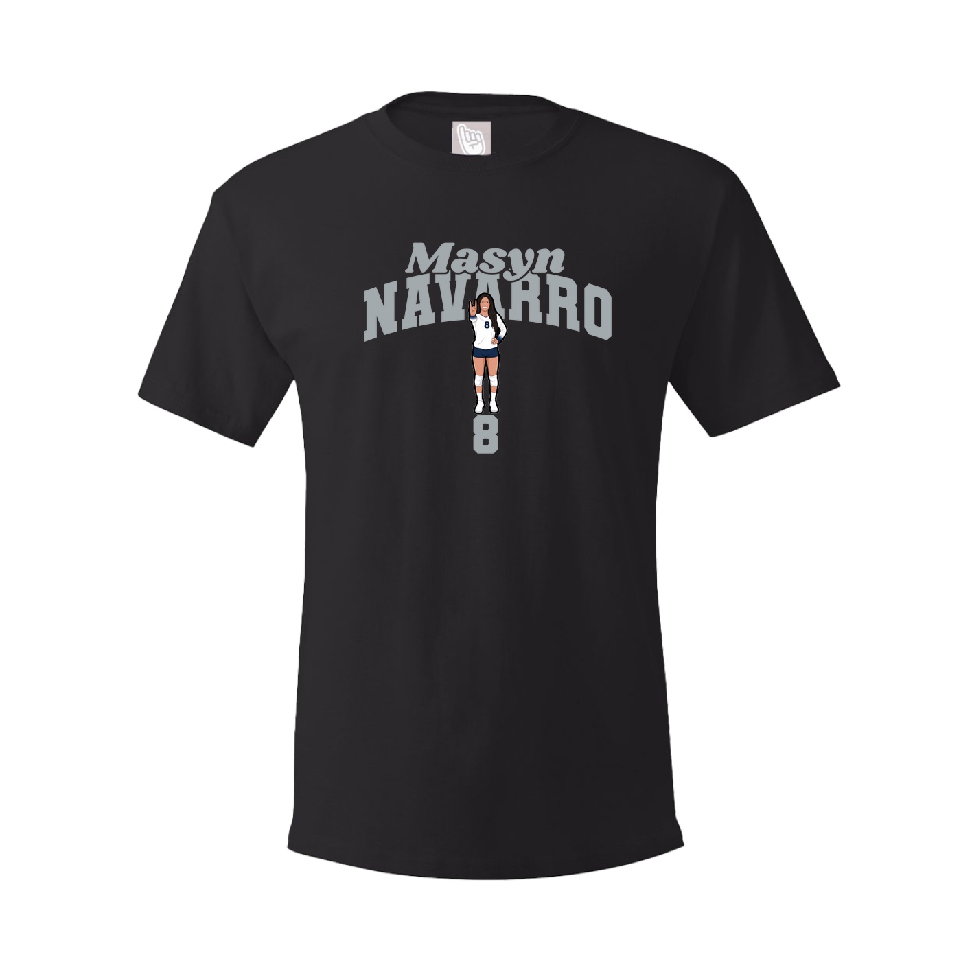 Tee — Signature Arch in Black