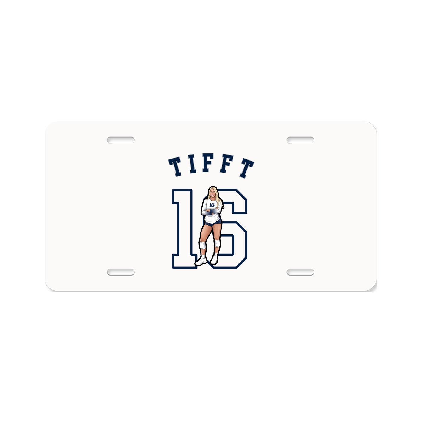License Plate — Shirsey Arch in Classic