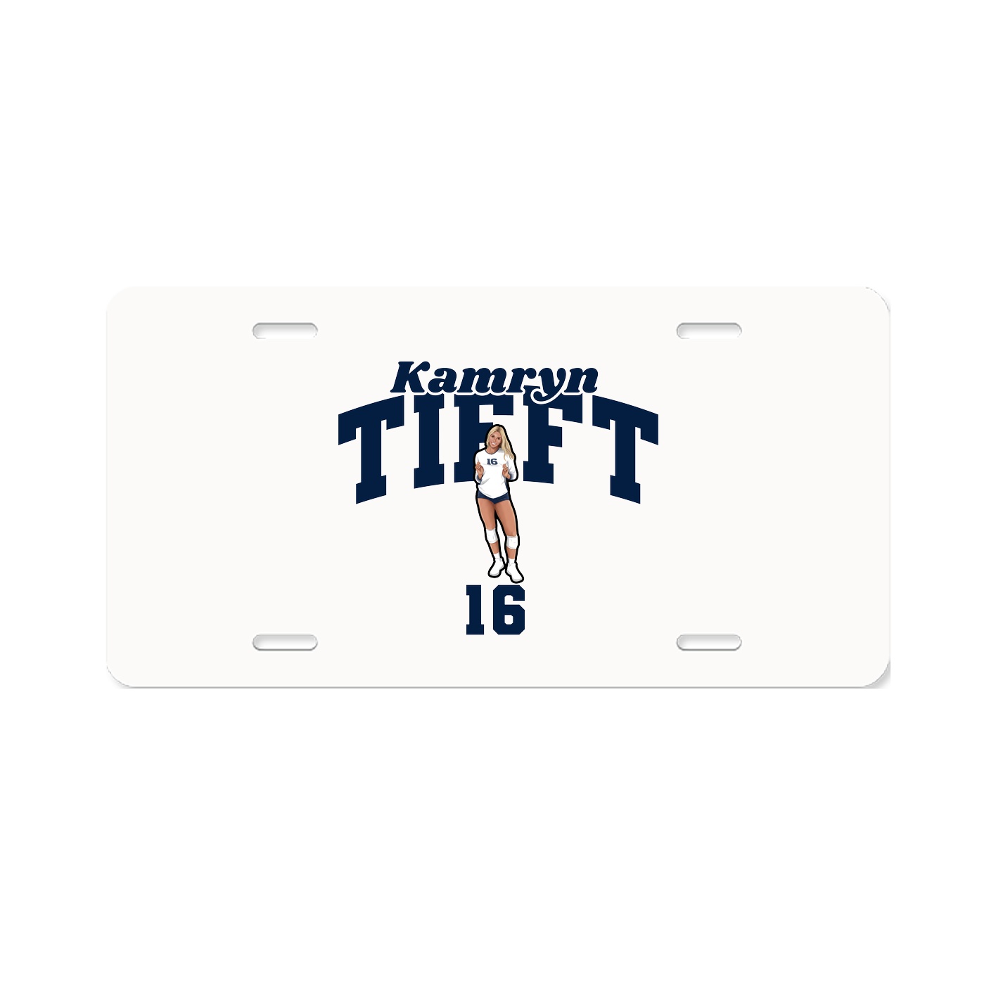 License Plate — Signature Arch in Classic