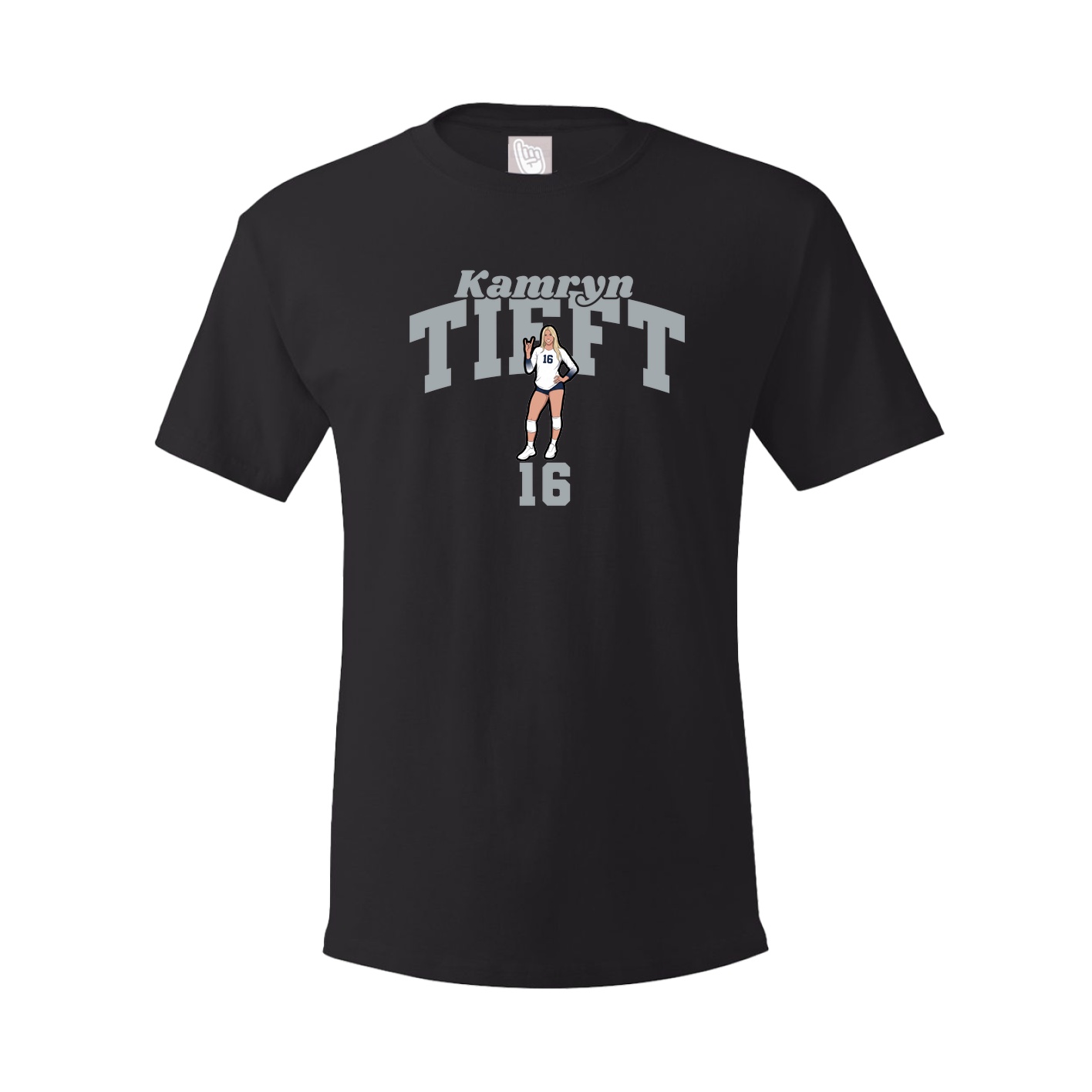 Tee — Signature Arch in Black