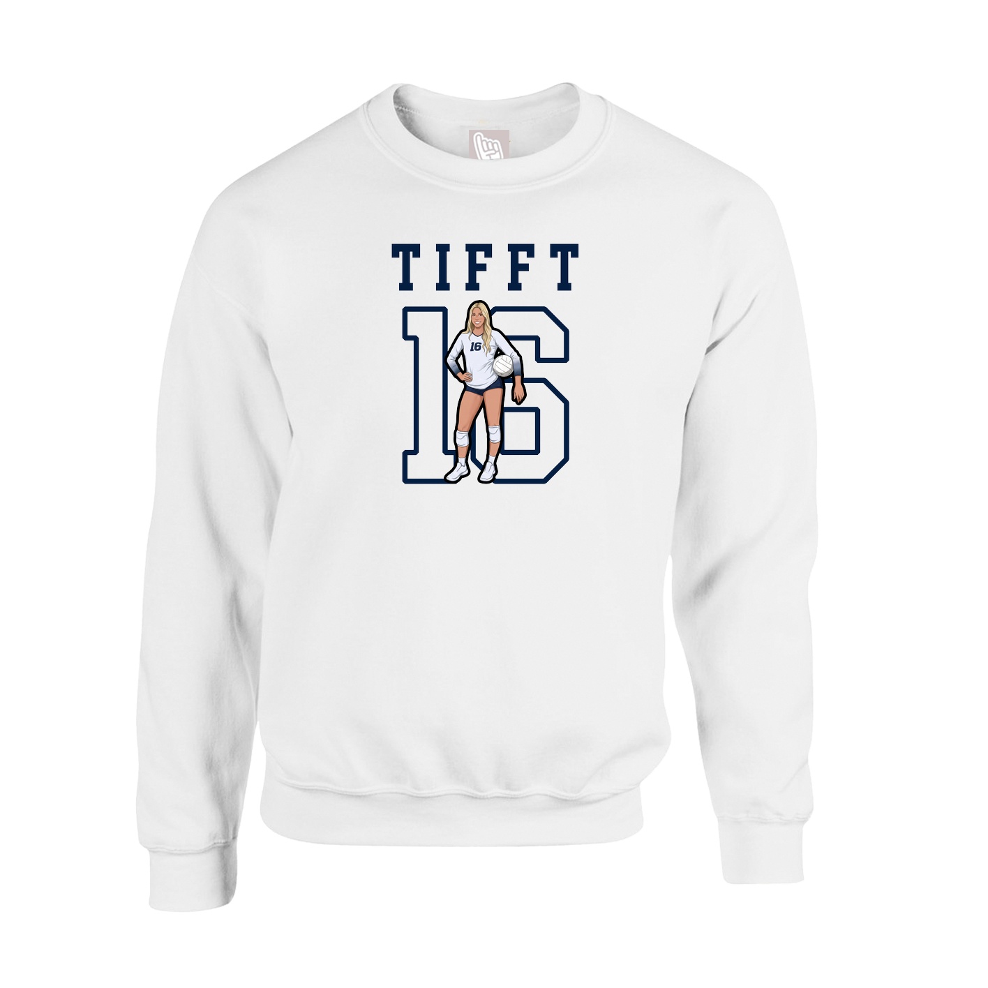 Fleece Crew — Shirsey in White