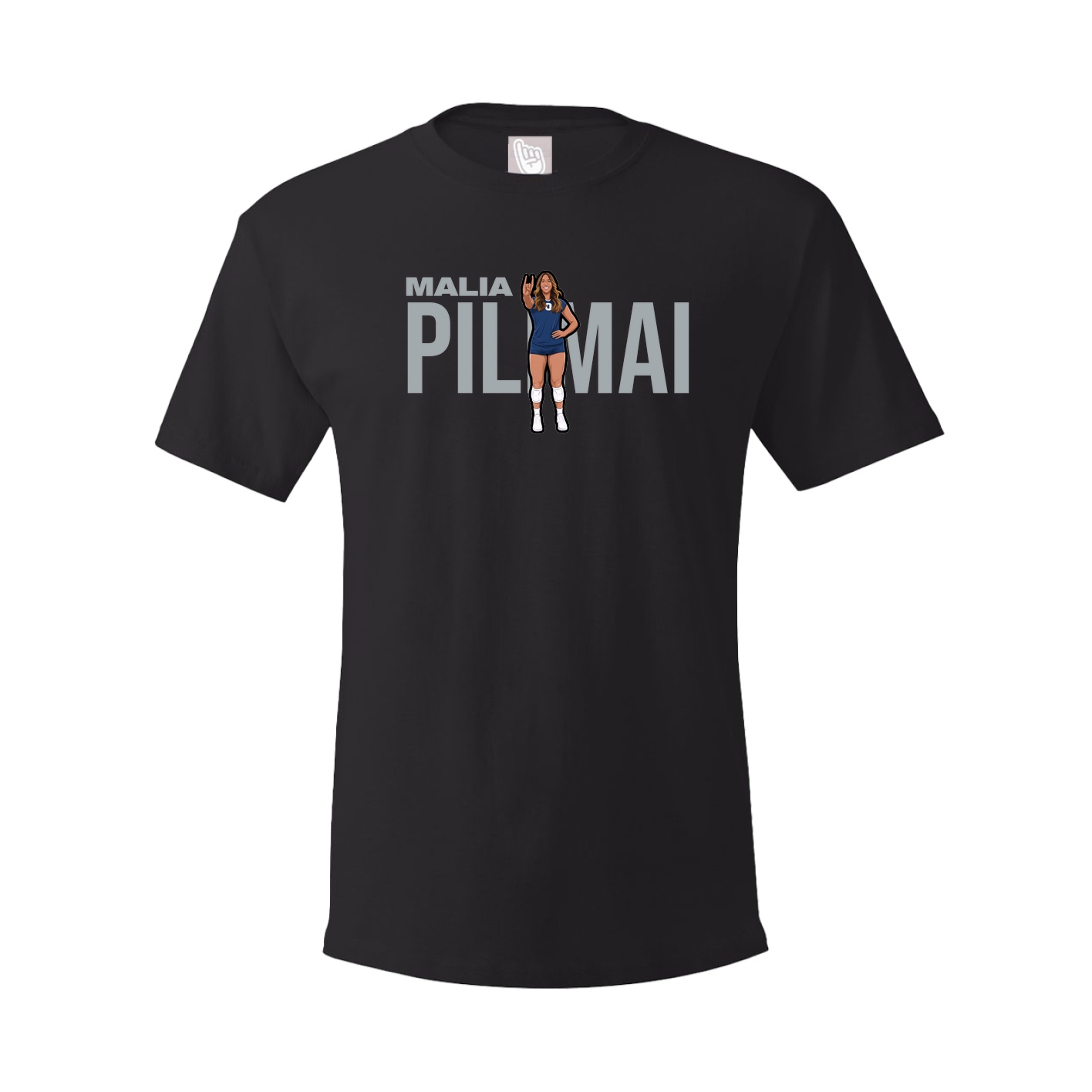 Youth Tee — Player Name in Black