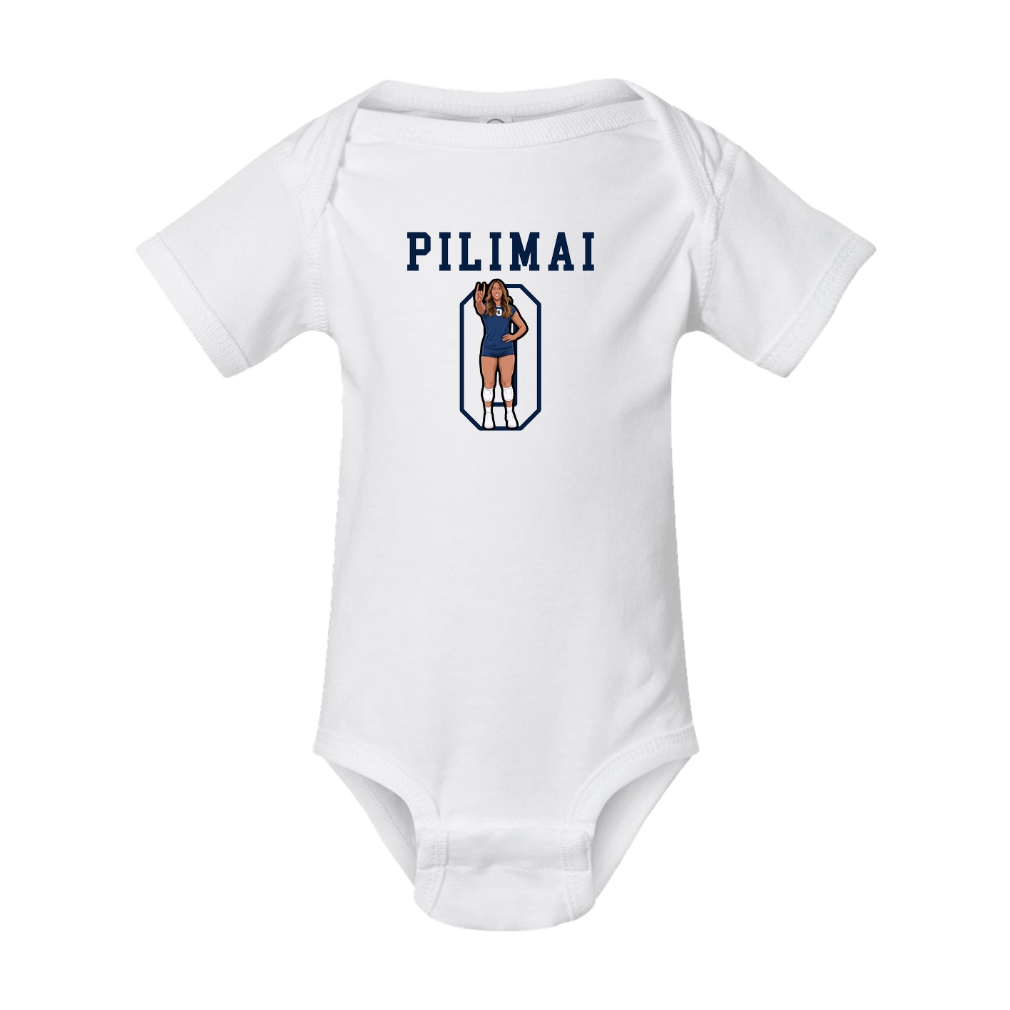 Baby Onesie — Shirsey in White