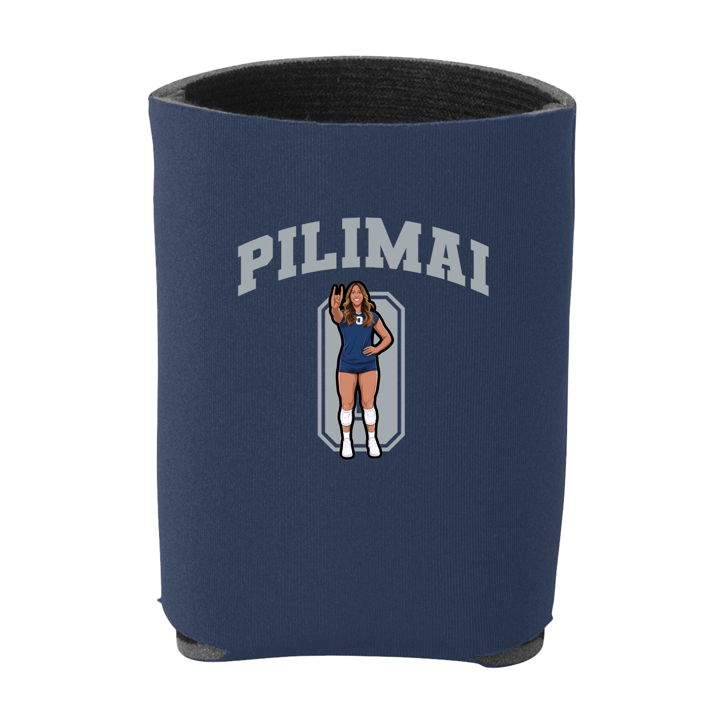 Can Holder — Number in Navy