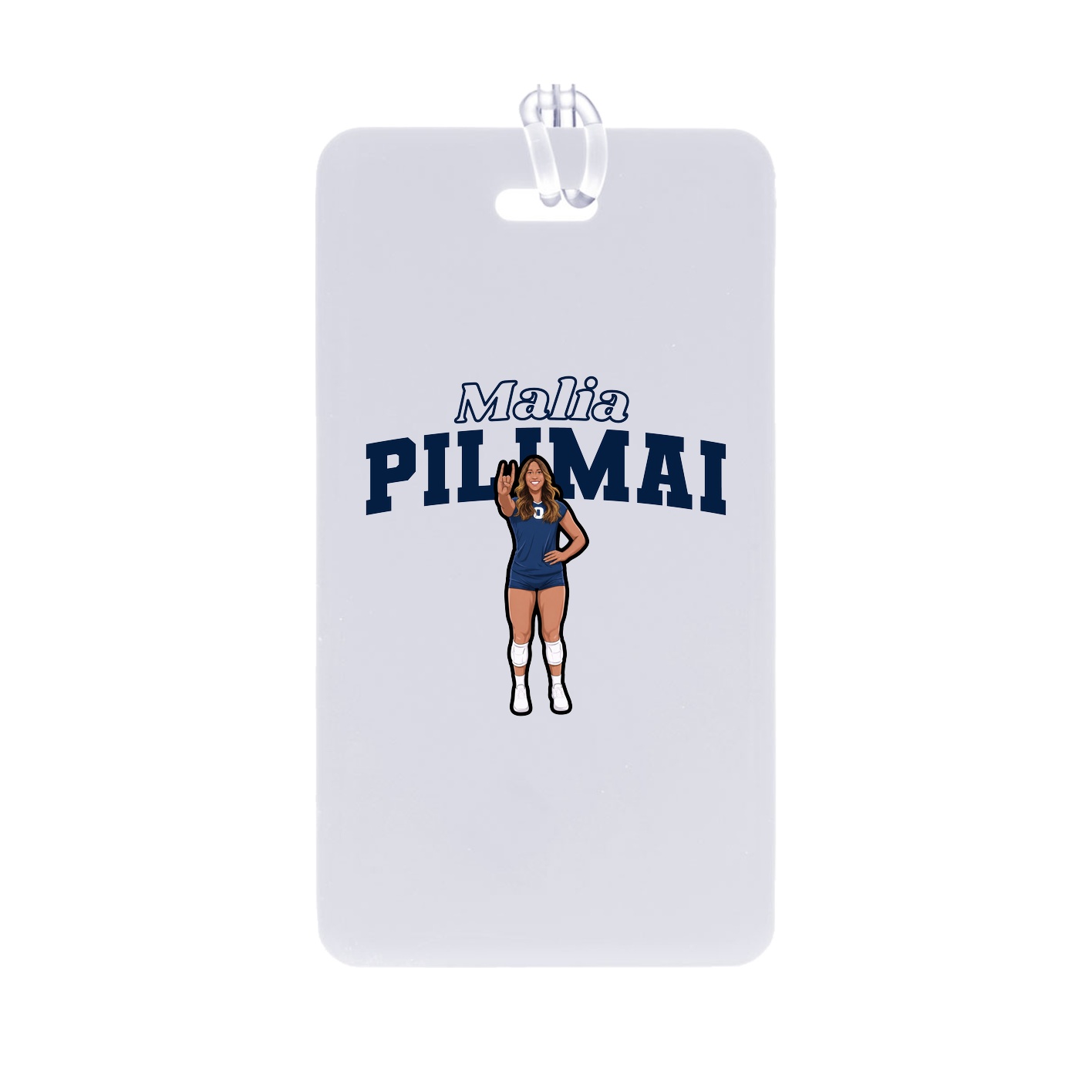 Bag Tag — Name Arch in Classic
