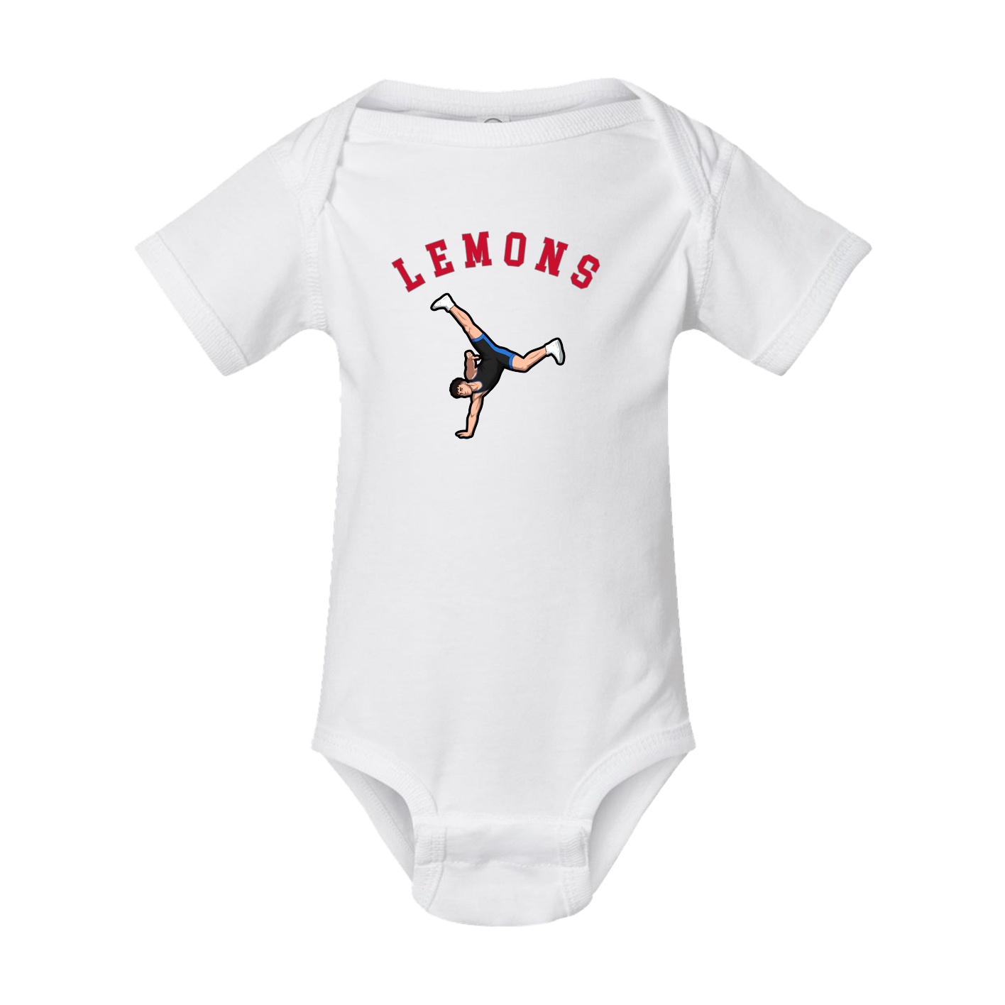 Baby Onesie — Shirsey Arch in White