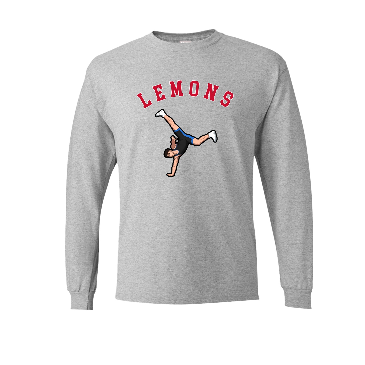 Long Sleeve Tee — Shirsey Arch in Grey