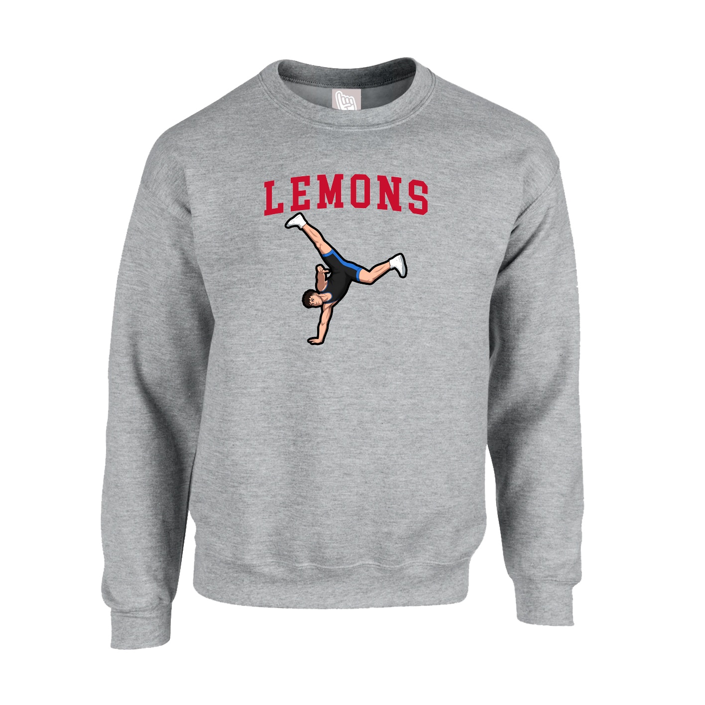 Fleece Crew — Shirsey in Grey