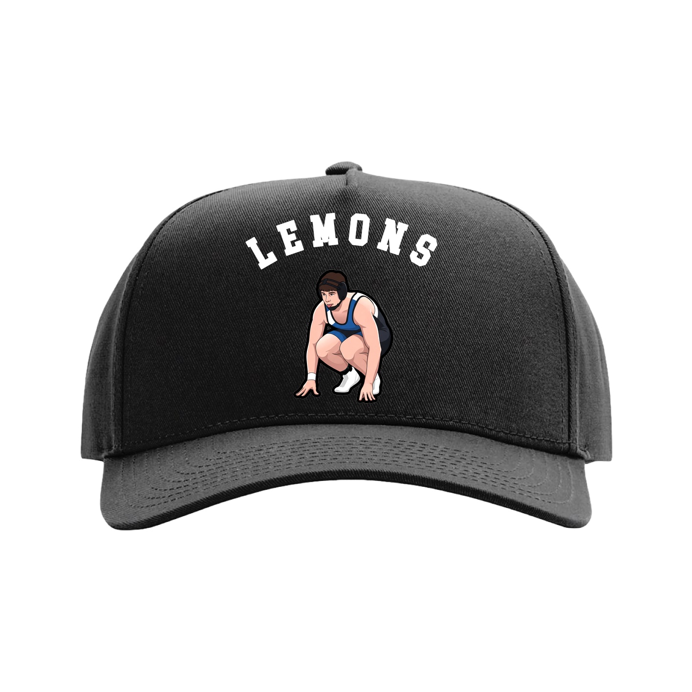 Full Fabric Five-Panel Champ Cap