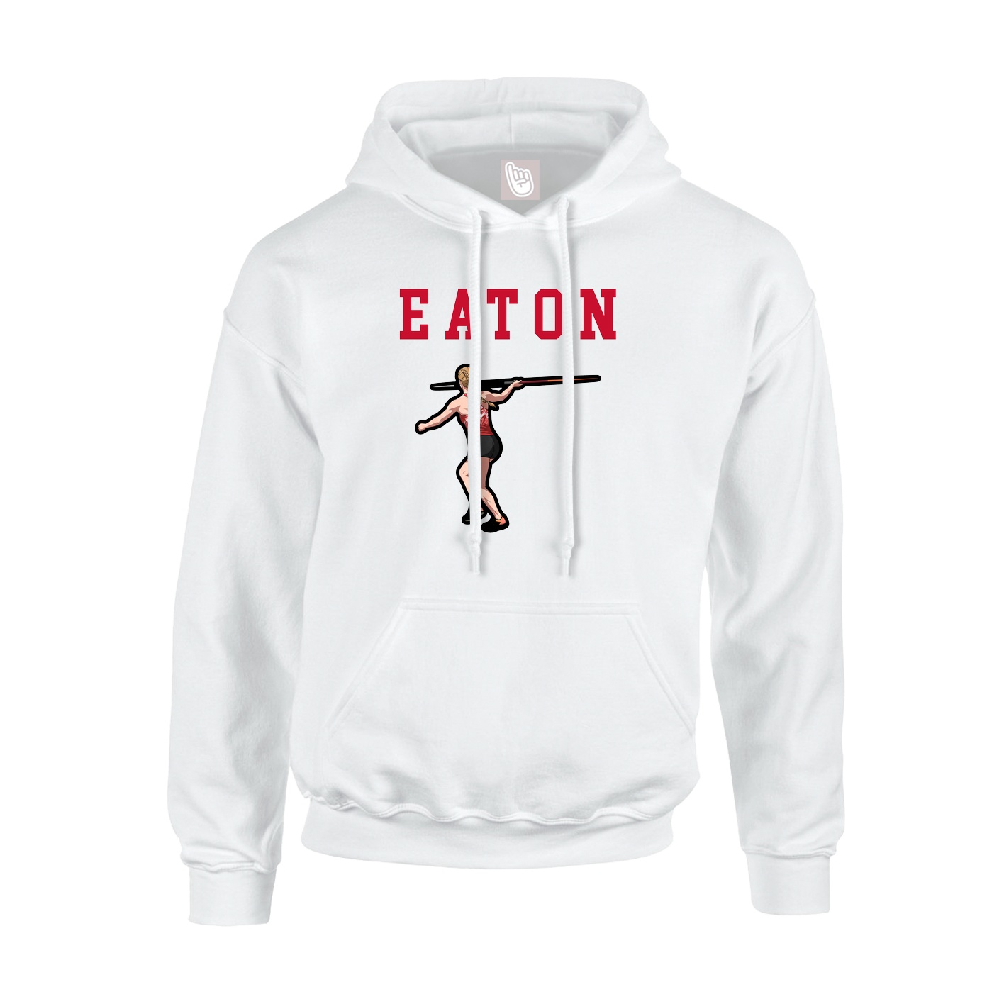 Hoodie — Shirsey in White