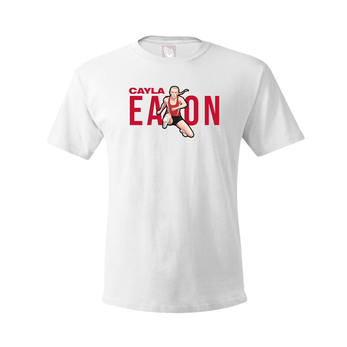 Youth Tee — Player Name in White